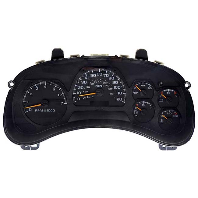 599-314 Instrument Cluster OE Solutions Series - Dorman 599-314 Remanufactured Instrument Cluster Compatible with Select Chevrolet Models - Dorman Instrument Cluster 599-314 - DORMAN Remanufactured Instrument Cluster for Chevrolet - Reman Instrmnt Clstr - Remanufactured Instrument Cluster - Instrument Gauges - Instrument Binnacle - Speedometer - Instrument Cluster - This instrument cluster has been professionally remanufactured to precise specifications to restore the vehicle's appearance and essential functions. It has been thoroughly reconditioned and fully tested to ensure reliable operation. - Chevrolet Trailblazer 2007-02, Chevrolet Trailblazer EXT 2006-02