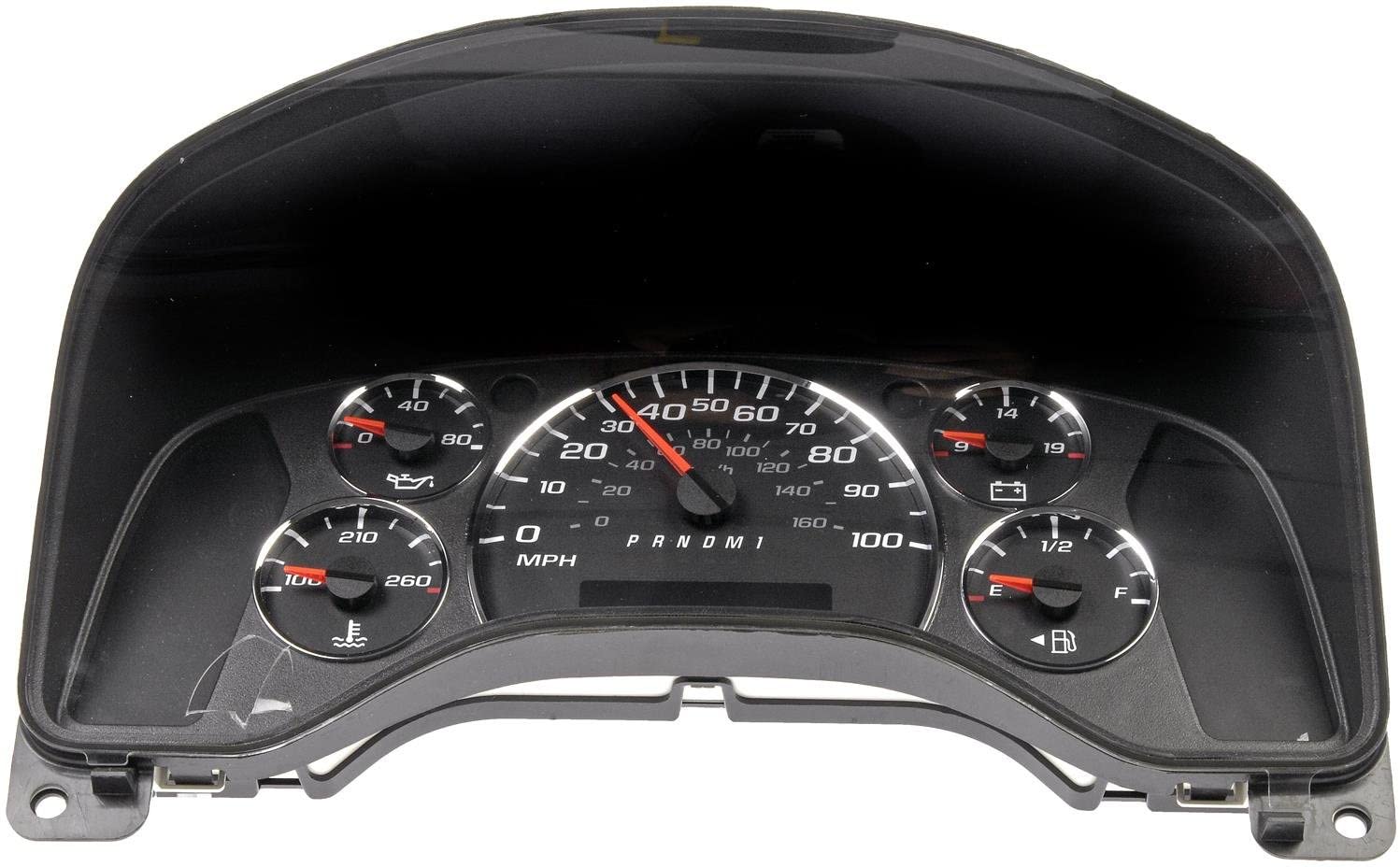 599-362 Instrument Cluster OE Solutions Series - DORMAN 26" x 14" Remanufactured Analog Instrument Cluster for Chevrolet - Black - Dorman Instrument Cluster 599-362 - Reman Instrmnt Clstr - Remanufactured Instrument Cluster - Instrument Cluster - Speedometer - Instrument Binnacle - Instrument Gauges - This instrument cluster has been professionally remanufactured to precise specifications to restore the vehicle's appearance and essential functions. It has been thoroughly reconditioned and fully tested to ensure reliable operation. - Chevrolet 2011-08, GMC 2011-08