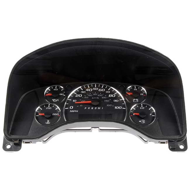 599-363 Instrument Cluster OE Solutions Series Digital - DORMAN 20" x 14" Remanufactured Instrument Cluster for Chevrolet - Chrome - Dorman Instrument Cluster 599-363 - Reman Instrmnt Clstr - Remanufactured Instrument Cluster - Speedometer - Instrument Binnacle - Instrument Cluster - Instrument Gauges - This instrument cluster has been professionally remanufactured to precise specifications to restore the vehicle's appearance and essential functions. It has been thoroughly reconditioned and fully tested to ensure reliable operation. - Chevrolet 2010, GMC 2010 - Remanufactured Instrument Cluster