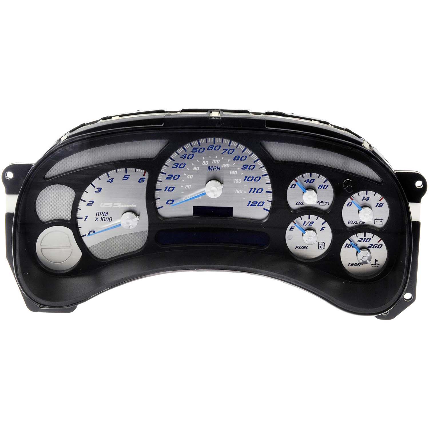 599-436 Instrument Cluster OE Solutions Series Analog - DORMAN 26" x 14" Remanufactured Analog Instrument Cluster for Chevrolet - Black - Dorman Instrument Cluster 599-436 - Reman Instrmnt Clstr - Remanufactured Instrument Cluster - Instrument Cluster - Speedometer - Instrument Binnacle - Instrument Gauges - This instrument cluster has been professionally remanufactured to precise specifications to restore the vehicle's appearance and essential functions. It has been thoroughly reconditioned and fully tested to ensure reliable operation. - Chevrolet 2005-03, GMC 2005-03 - Upgraded Remanufactured Instrument Cluster