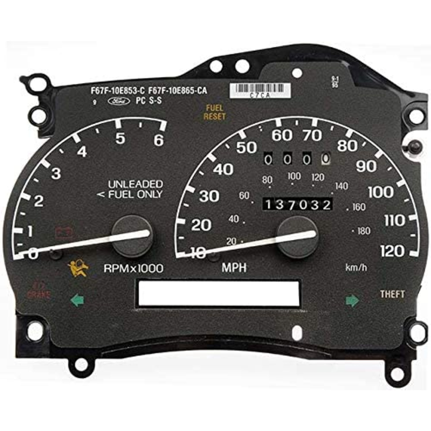 599-642 Instrument Cluster OE Solutions Series Analog - Dorman Instrument Cluster 599-642 - DORMAN Remanufactured Instrument Cluster for Ford - Reman Instrmnt Clstr - Remanufactured Instrument Cluster - Instrument Gauges - Instrument Cluster - Instrument Binnacle - Speedometer - This instrument cluster has been professionally remanufactured to precise specifications to restore the vehicle's appearance and essential functions. It has been thoroughly reconditioned and fully tested to ensure reliable operation. - Ford Explorer 1997-96, Ford Ranger 1997-96, Mercury Mountaineer 1997