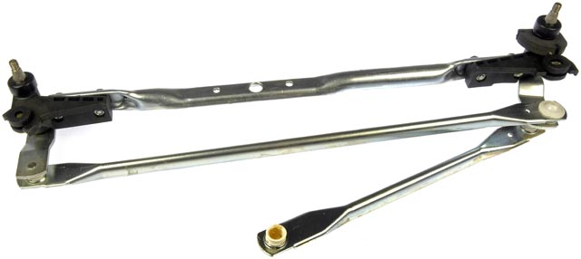 602-206 Wiper Linkage, OE Solutions Series - Dorman 602-206 Windshield Wiper Transmission Compatible with Select Chevrolet / Oldsmobile Models (OE FIX) - Dorman - OE Solutions Windshield Wiper Linkage 602-206 - Windshield Wiper Transmission - Windshield Wiper Transmission - Wiper Transmission Clip - The original equipment wiper transmission on certain General Motors vehicles fails when the crimped plastic linkage becomes brittle over time and cracks, potentially causing damage to the vehicle when the wiper blade disengages. This Dorman OE FIX wiper transmission features a sturdy steel linkage that better withstands the elements and mechanical stress placed on the transmission assembly, providing longer service life and preventing the wipers from becoming inoperable at an inopportune time. - Chevrolet Classic 2005-04, Chevrolet Malibu 2003-97, Oldsmobile Cutlass 1999-97