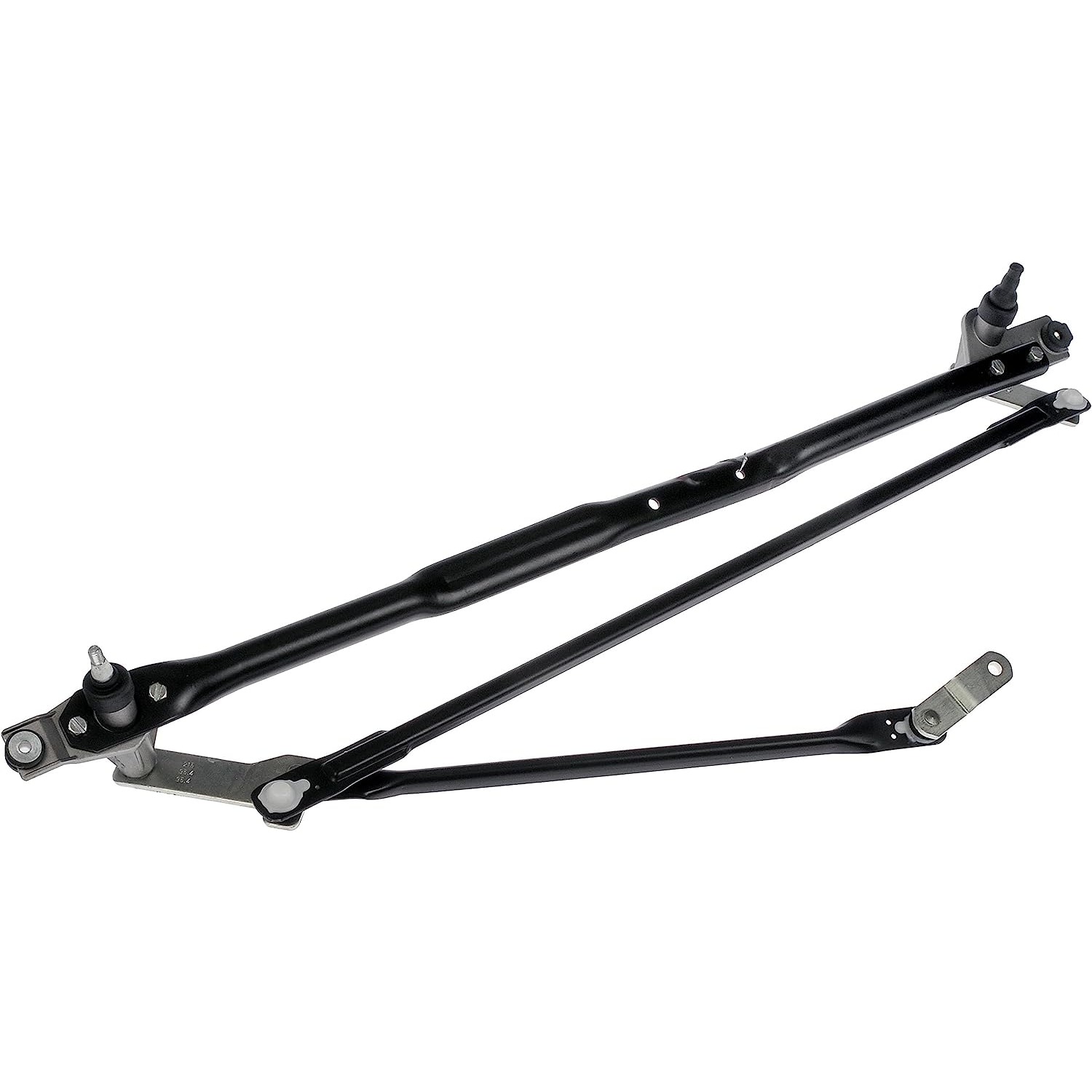 602-215 Wiper Linkage, OE Solutions Series - Dorman 602-215 Windshield Wiper Transmission Compatible with Select Cadillac / Chevrolet / GMC Models (OE FIX) - Dorman - OE Solutions Windshield Wiper Linkage 602-215 - Windshield Wiper Transmission - Windshield Wiper Transmission - Wiper Transmission Clip - The original equipment wiper transmission on certain General Motors vehicles fails when the crimped plastic linkage becomes brittle over time and cracks, potentially causing damage to the vehicle when the wiper blade disengages. This Dorman OE FIX wiper transmission features a sturdy steel linkage that better withstands the elements and mechanical stress placed on the transmission assembly, providing longer service life and preventing the wipers from becoming inoperable at an inopportune time. - Cadillac 2003-02, Chevrolet 2003-99, GMC 2003-99
