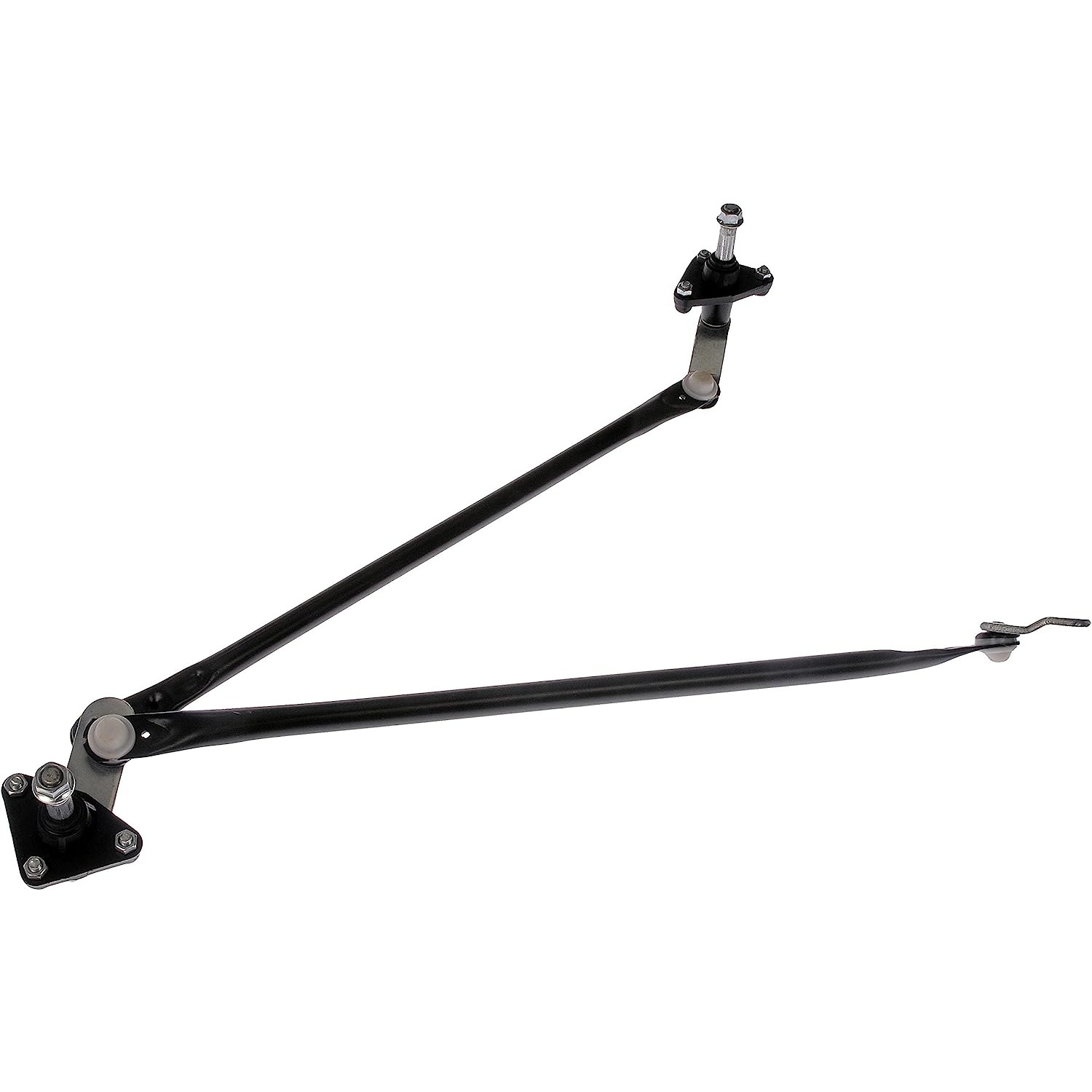 602-253 Wiper Linkage, OE Solutions Series - Dorman Wiper Transmission 602-253 - Windshield Wiper Transmission - Windshield Wiper Transmission - Wiper Transmission Clip - This replacement windshield wiper linkage has been engineered to match the function and performance of the original linkage on select vehicle years, makes and models to restore wiper operation. - Chevrolet Metro 2001-98, Geo Metro 1997-95