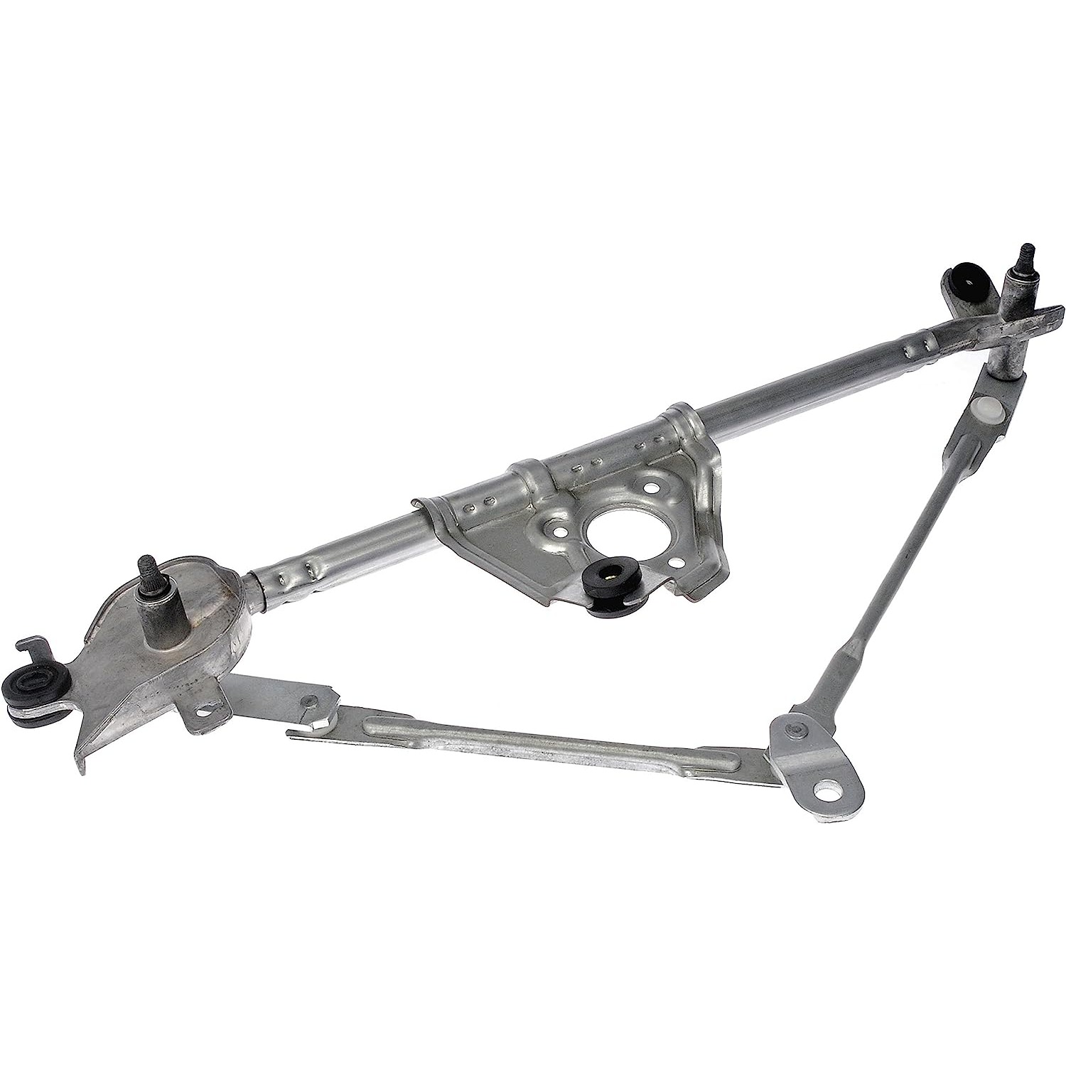 602-812 Front Wiper Linkage, OE Solutions Series - Dorman Wiper Transmission 602-812 - Windshield Wiper Transmission - Windshield Wiper Transmission - Wiper Transmission Clip - This replacement windshield wiper linkage has been engineered to match the function and performance of the original linkage on select vehicle years, makes and models to restore wiper operation. - Mitsubishi Outlander 2006-03