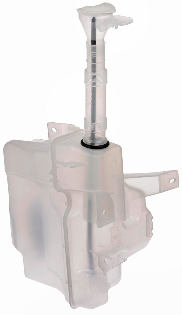 603-034 Washer Reservoir, Without Pump - Dorman 603-034 Front Washer Fluid Reservoir Compatible with Select Mitsubishi Models - Dorman Windshield Washer Reservoir 603-034 - Fluid Reservoir - Windshield Washer Fluid Reservoir - Washer Fluid Bottle - Wiper Fluid Reservoir - This washer fluid reservoir is designed to match the fit and function of the original equipment reservoir. It is engineered to withstand the stresses of underhood heat and engine vibration on specified vehicle makes, models, and years. - Mitsubishi Lancer 2017-07 - Windshield Washer Fluid Reservoir