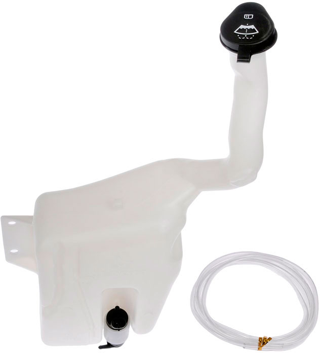 603-061 Washer Reservoir, Without Pump - Dorman 603-061 Front Washer Fluid Reservoir Compatible with Select Chevrolet/Pontiac Models - Dorman Windshield Washer Reservoir 603-061 - Fluid Reservoir - Windshield Washer Fluid Reservoir - Washer Fluid Bottle - Wiper Fluid Reservoir - This washer fluid reservoir is designed to match the fit and function of the original equipment reservoir. It is engineered to withstand the stresses of underhood heat and engine vibration on specified vehicle makes, models, and years. - Chevrolet Cobalt 2010-05, Pontiac G4 2006-05, Pontiac G5 2010-07, Pontiac Pursuit 2006-05 - Windshield Washer Fluid Reservoir