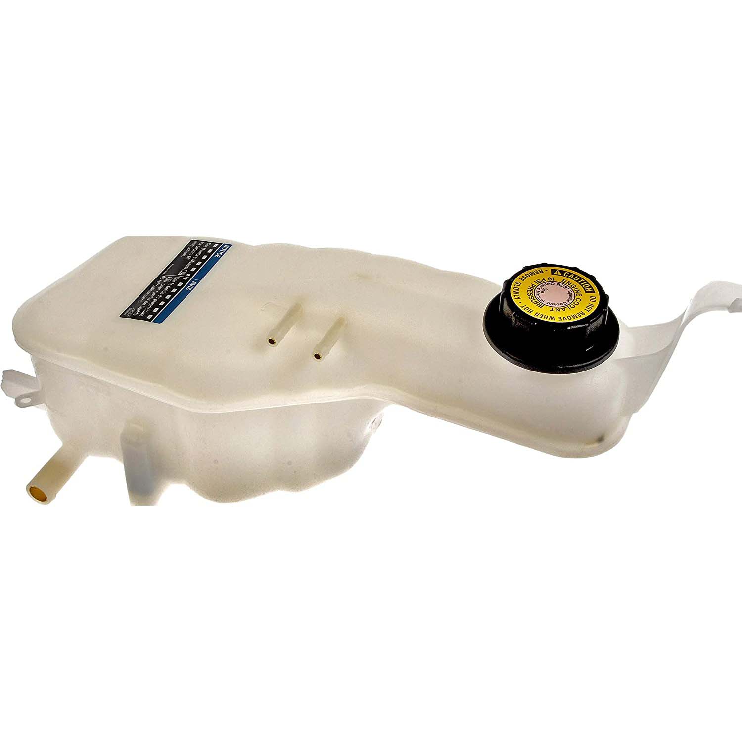603-115 Coolant Reservoir, OE Solutions Series - Dorman 603-115 Front Engine Coolant Reservoir Compatible with Select Models - Dorman Coolant Recovery Tank 603-115 - Fluid Reservoir - Pressurized Coolant Reservoir - Anti-Freeze Reservoir - Surge Tank - Coolant Reservoir - Degas Bottle - Coolant Bottle - This replacement engine coolant reservoir is manufactured from quality materials to withstand the stresses of underhood heat and engine vibration. It is engineered and manufactured to match the fit and function of the original part. - Buick 1998-96, Chevrolet 1996-95, Oldsmobile 1998-96, Pontiac 1998-96 - Pressurized Coolant Reservoir