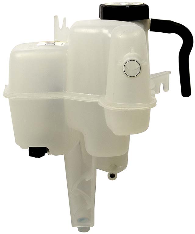 603-205 Coolant Reservoir, 3.0L, 6Cyl OE Solutions Series - Dorman 603-205 Coolant Reservoir, Plastic - Dorman 603-205 Front Engine Coolant Reservoir Compatible with Select Ford / Mazda / Mercury Models - Dorman Coolant Recovery Tank 603-205 - Fluid Reservoir - Pressurized Coolant Reservoir - Degas Bottle - Coolant Bottle - Anti-Freeze Reservoir - Coolant Reservoir - Surge Tank - This replacement engine coolant reservoir is manufactured from quality materials to withstand the stresses of underhood heat and engine vibration. It is engineered and manufactured to match the fit and function of the original part. - Ford Escape 2006-01, Mazda Tribute 2006-01, Mercury Mariner 2006-05 - Pressurized Coolant Reservoir - Pressurized Coolant Reservoir: Clear, Plastic, Original Equipment Replacement