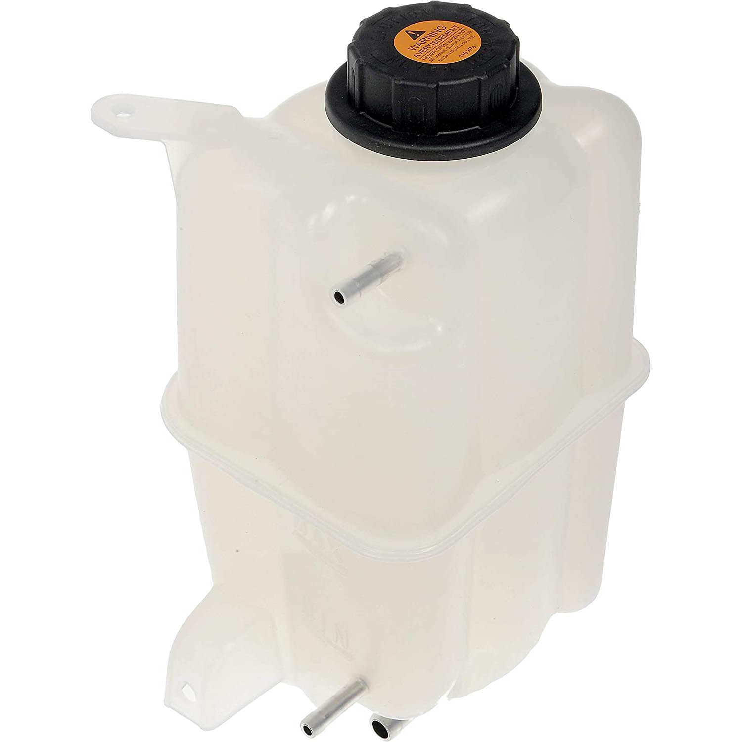 603-360 Coolant Reservoir, 5.6L, 8Cyl OE Solutions Series - Dorman 603-360 Front Engine Coolant Reservoir Compatible with Select Infiniti/Nissan Models - Dorman 603-360 Front Engine Coolant Reservoir for Specific Infiniti / Nissan Models, Black and Clear - Dorman Coolant Recovery Tank 603-360 - Fluid Reservoir - Pressurized Coolant Reservoir - Coolant Reservoir - Degas Bottle - Anti-Freeze Reservoir - Coolant Bottle - Surge Tank - This replacement engine coolant reservoir is manufactured from quality materials to withstand the stresses of underhood heat and engine vibration. It is engineered and manufactured to match the fit and function of the original part. - Infiniti QX56 2010-04, Nissan Armada 2015-05, Nissan Pathfinder Armada 2004 - Pressurized Coolant Reservoir - Pressurized Coolant Reservoir: Black And Clear, Plastic, Original Equipment Replacement