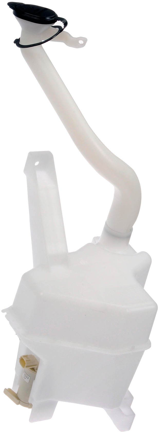 603-488 Washer Reservoir, Without Pump - Dorman 603-488 Front Washer Fluid Reservoir Compatible with Select Nissan Models - Dorman Windshield Washer Reservoir 603-488 - Fluid Reservoir - Windshield Washer Fluid Reservoir - Wiper Fluid Reservoir - Washer Fluid Bottle - This washer fluid reservoir is designed to match the fit and function of the original equipment reservoir. It is engineered to withstand the stresses of underhood heat and engine vibration on specified vehicle makes, models, and years. - Nissan NV200 2019-13, Nissan Tiida 2018-07, Nissan Versa 2011-07 - Windshield Washer Fluid Reservoir - Windshield Washer Fluid Reservoir: Black and White, Plastic, Original Equipment Replacement