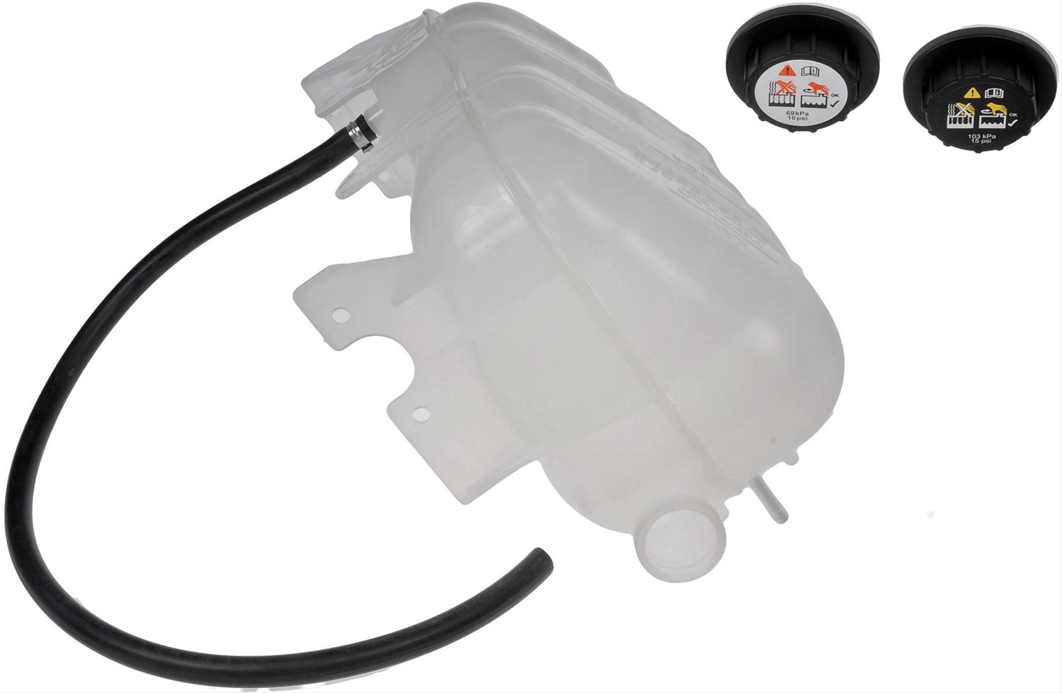 603-5110 Coolant Reservoir, HD Solutions Series - Dorman 603-5110 Front Engine Coolant Reservoir Compatible with Select IC Corporation / International Models - Dorman Coolant Recovery Tank 603-5110 - DORMAN Pressurized Coolant Reservoir for International - Heavy Duty Pressurized Coolant Reservoir