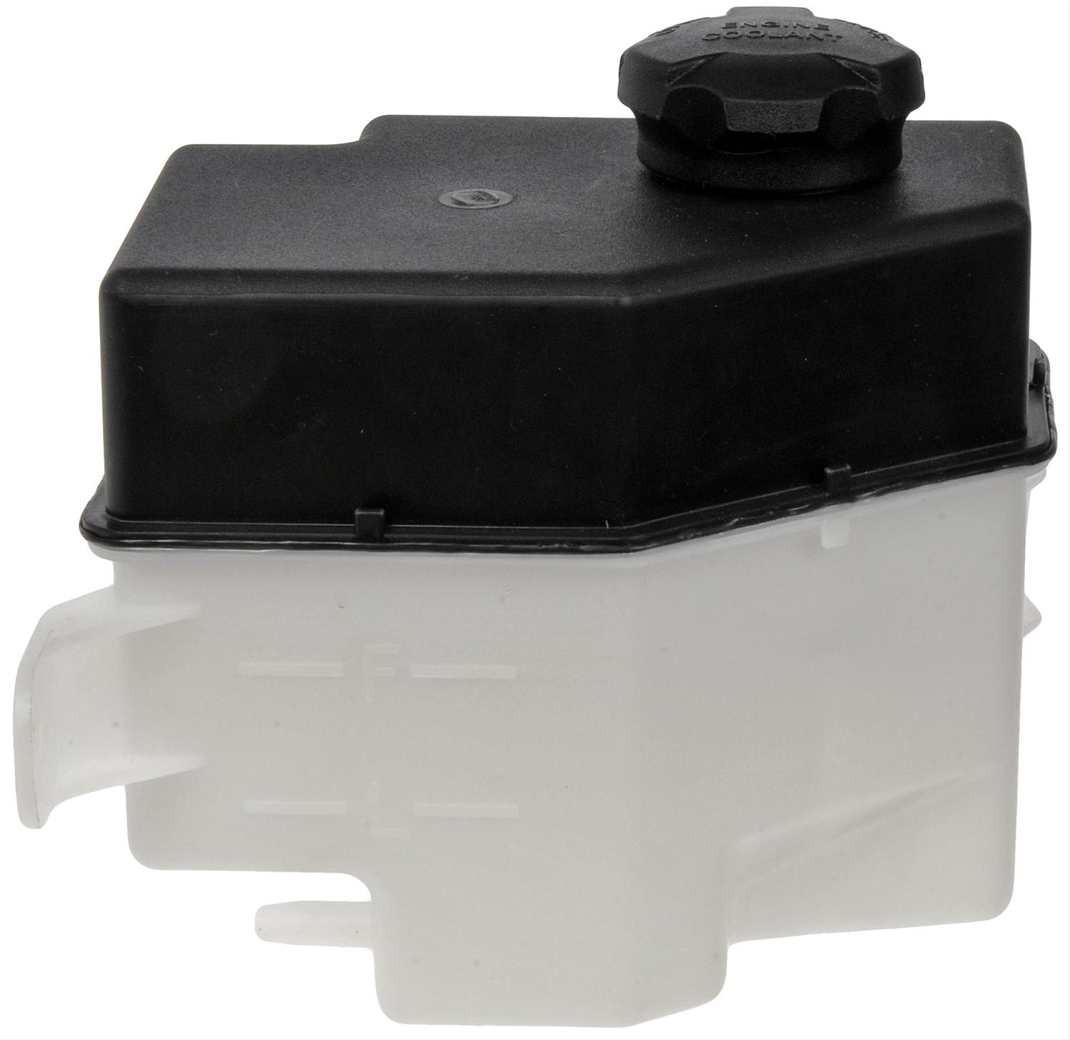 603-568 Coolant Reservoir, 1.6L, 4Cyl OE Solutions Series - Coolant Reservoir - Non-Pressurized Coolant Reservoir - Surge Tank - Anti-Freeze Reservoir - Degas Bottle - Coolant Bottle - Fluid Reservoir - This replacement engine coolant reservoir is manufactured from quality materials to withstand the stresses of underhood heat and engine vibration. It is engineered and manufactured to match the fit and function of the original part. - Dodge Attitude 2011-06, Hyundai Accent 2011-06, Kia Rio 2011-06, Kia Rio5 2011-06 - Dorman 603-568 Front Engine Coolant Reservoir Compatible with Select Dodge / Hyundai / Kia Models - Dorman Coolant Recovery Tank 603-568 - Non-Pressurized Coolant Reservoir
