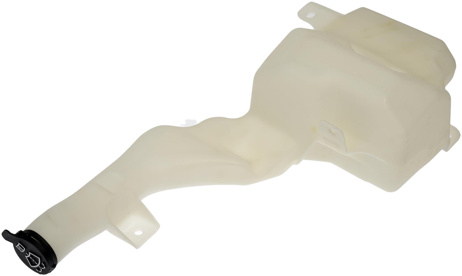 603-584 Washer Reservoir, Without Pump - Dorman 603-584 Front Washer Fluid Reservoir Compatible with Select Chevrolet/GMC Models - Dorman Windshield Washer Reservoir 603-584 - Fluid Reservoir - Windshield Washer Fluid Reservoir - Wiper Fluid Reservoir - Washer Fluid Bottle - This washer fluid reservoir is designed to match the fit and function of the original equipment reservoir. It is engineered to withstand the stresses of underhood heat and engine vibration on specified vehicle makes, models, and years. - Chevrolet 2019-14, GMC 2019-15 - Windshield Washer Fluid Reservoir - Windshield Washer Fluid Reservoir: White, Plastic, Original Equipment Replacement