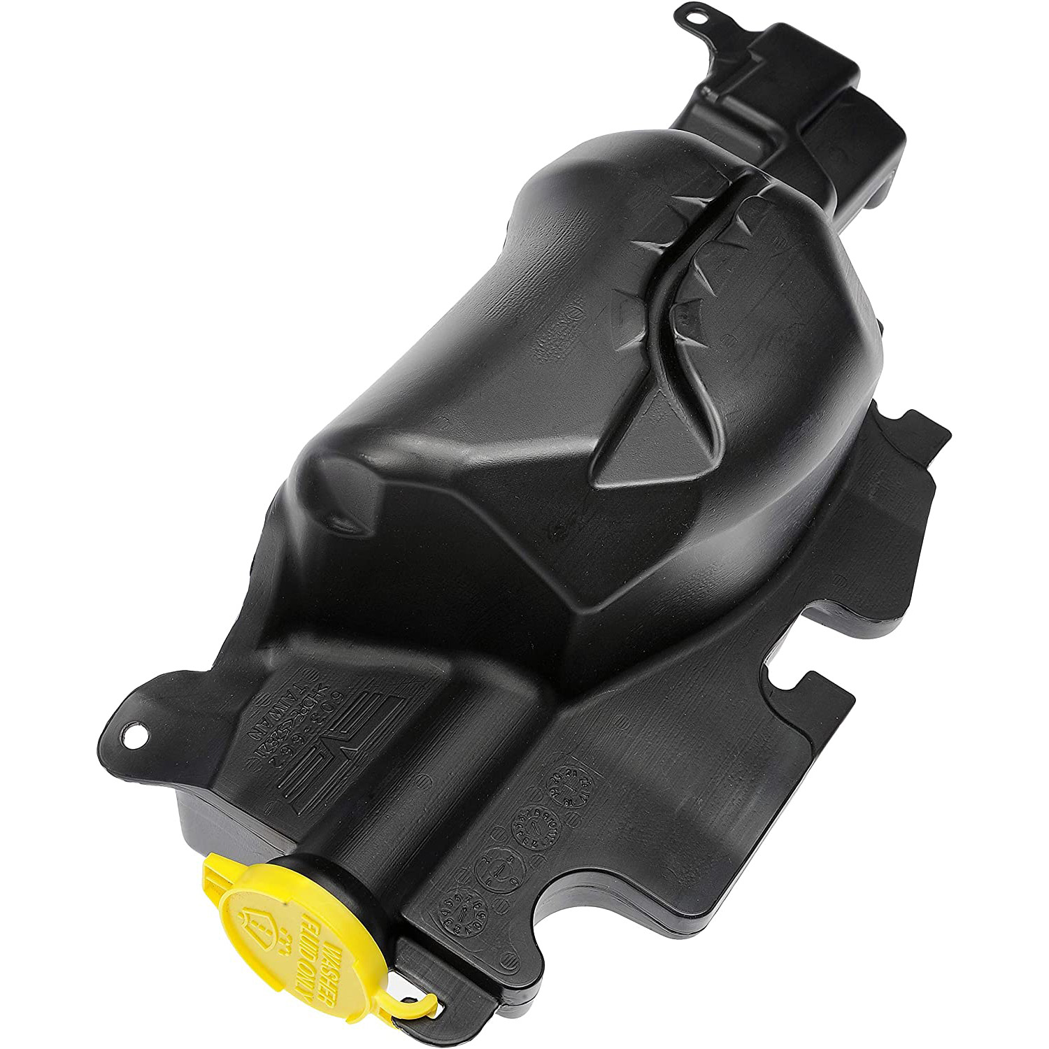 603-662 Washer Reservoir, With Pump - Dorman 603-662 Front Washer Fluid Reservoir Compatible with Select Dodge/Ram Models - DORMAN Front Windshield Washer Fluid Reservoir - Dorman Windshield Washer Reservoir 603-662 - Windshield Washer Fluid Reservoir - Windshield Washer Fluid Reservoir: Black, Plastic, Original Equipment Replacement - Wiper Reservoir - Windshield Washer Fluid Reservoir - Wiper Fluid Reservoir - Fluid Reservoir - Washer Fluid Bottle - This washer fluid reservoir is designed to match the fit and function of the original equipment reservoir. It is engineered to withstand the stresses of underhood heat and engine vibration on specified vehicle makes, models, and years. - Dodge 2013-09, Ram 2021-11