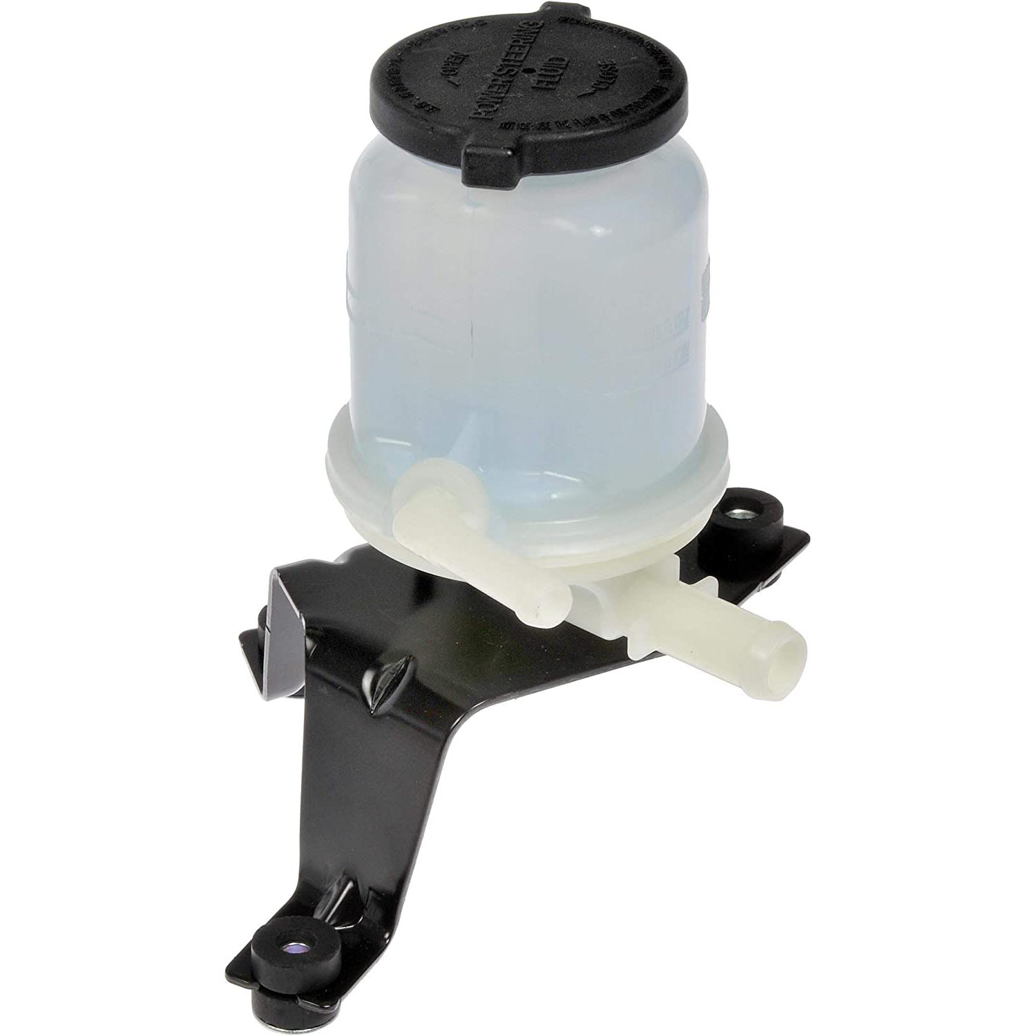603-676 OE Solutions Series Power Steering Reservoir - Gray and white, Direct Fit, Sold individually - Dorman 603-676 Power Steering Reservoir Compatible with Select Toyota Models - Dorman Power Steering Reservoir 603-676 - Power Steering Reservoir - Power Steering Reservoir: Gray and White, Plastic, Original Equipment Replacement - Steering Reservoir - Power Steering Reservoir - PS Reservoir - P/S Reservoir - This replacement power steering fluid reservoir is manufactured from quality materials to withstand the stresses of underhood heat and engine vibration. It is thoroughly tested to ensure optimum fit on specific vehicle applications. - Toyota Tacoma 2022-05