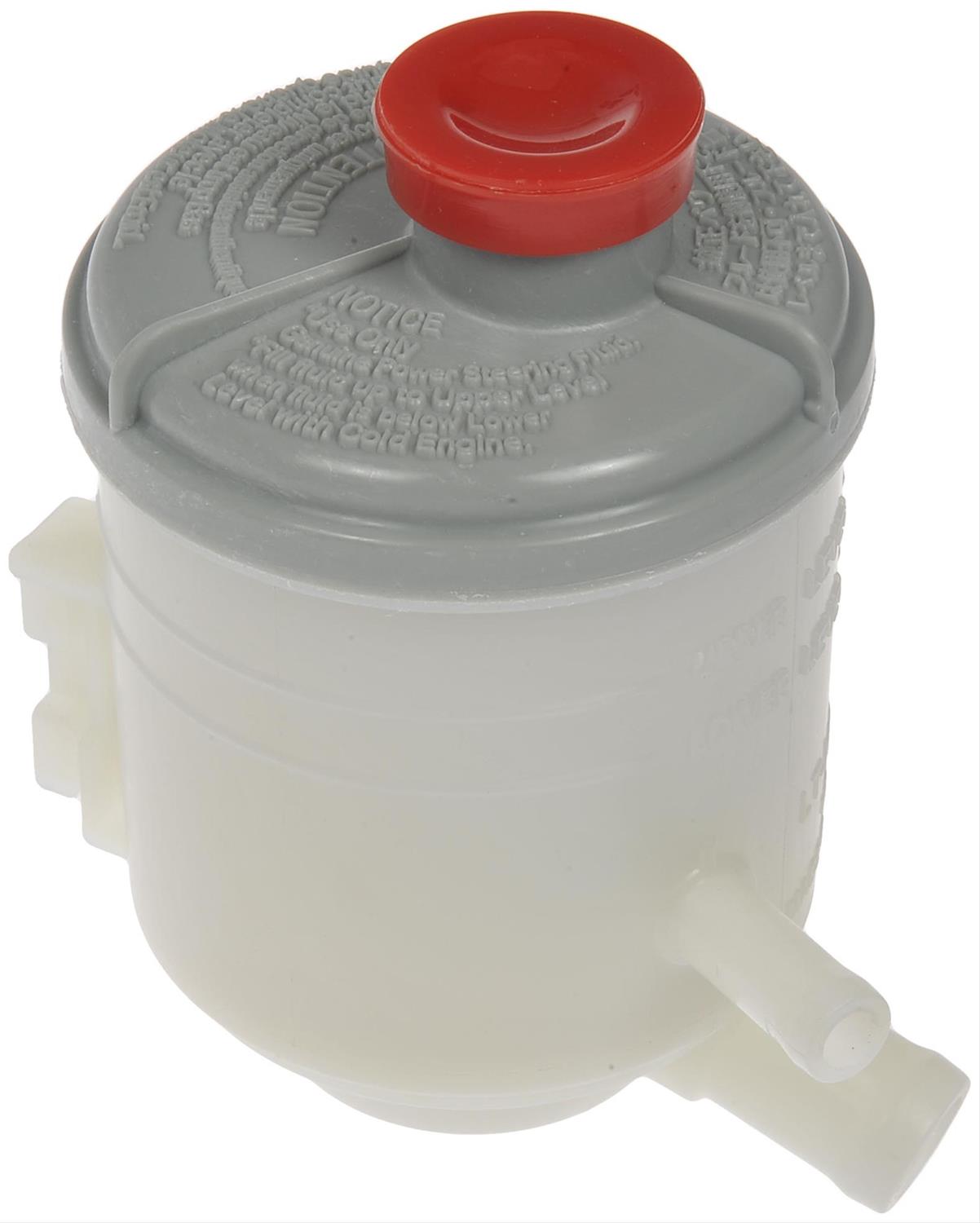603-710 OE Solutions Series Power Steering Reservoir - Sold individually - Dorman 603-710 Power Steering Reservoir Compatible with Select Acura/Honda Models - Dorman Power Steering Reservoir 603-710 - Power Steering Reservoir - Power Steering Reservoir: Gray and White, Plastic, Original Equipment Replacement - Steering Reservoir - Power Steering Reservoir - P/S Reservoir - PS Reservoir - This replacement power steering fluid reservoir is manufactured from quality materials to withstand the stresses of underhood heat and engine vibration. It is thoroughly tested to ensure optimum fit on specific vehicle applications. - Acura CL 1999-97, Honda Civic 2011-06