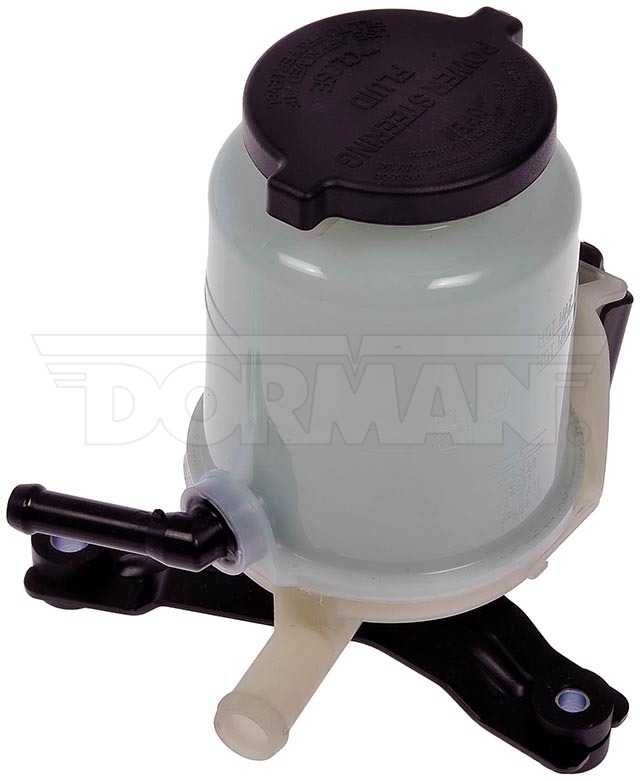 603-828 OE Solutions Series Power Steering Reservoir - Black, Blue, and White, Direct Fit, Sold individually - Dorman 603-828 Power Steering Reservoir Compatible with Select Toyota Models - Dorman Power Steering Reservoir 603-828 - Power Steering Reservoir - Steering Reservoir - Power Steering Reservoir - P/S Reservoir - PS Reservoir - This replacement power steering fluid reservoir is manufactured from quality materials to withstand the stresses of underhood heat and engine vibration. It is thoroughly tested to ensure optimum fit on specific vehicle applications. - Toyota Sequoia 2021-08, Toyota Tundra 2021-07