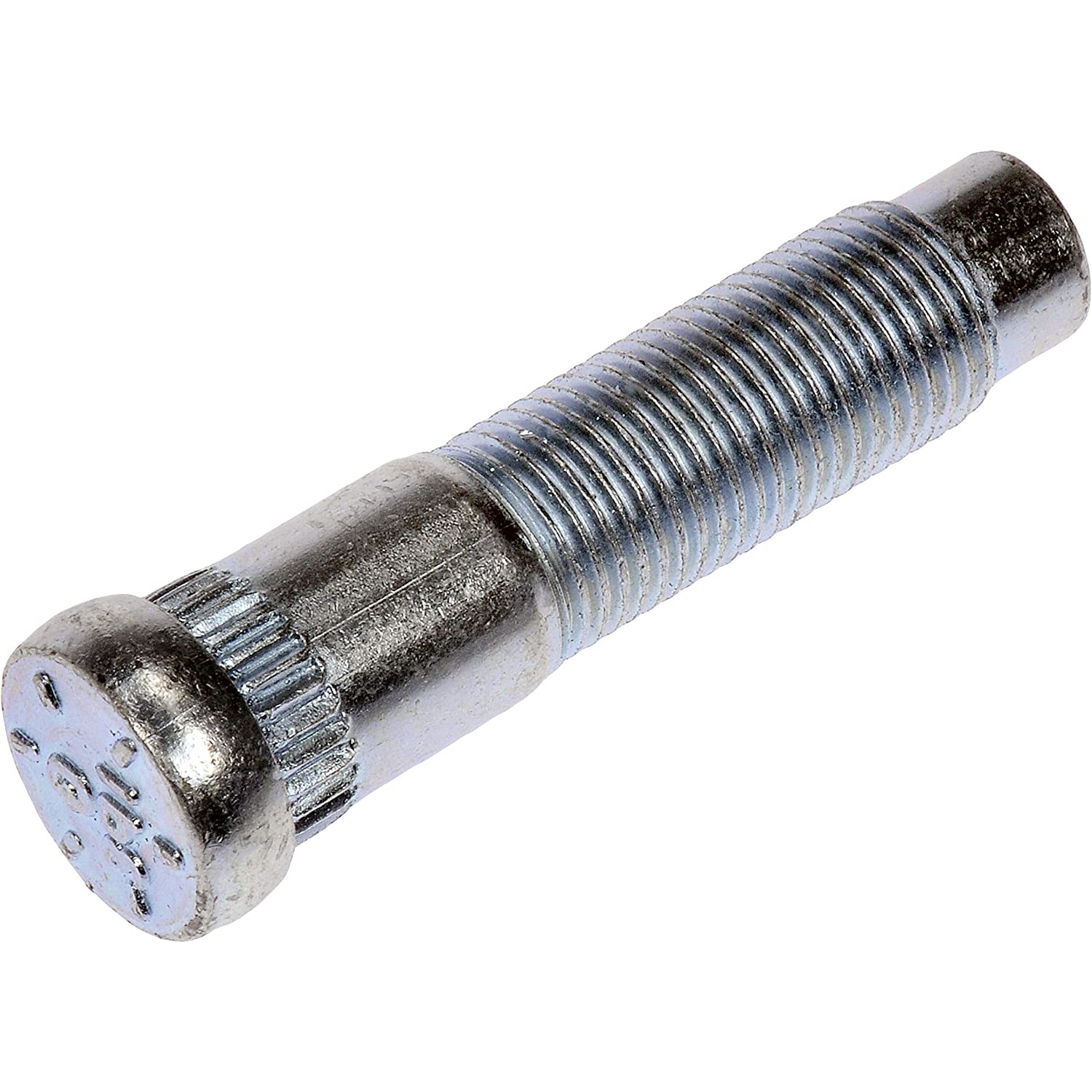 1/2-20 Serrated Wheel Stud - .565 In. Knurl, 2-3/32 In. Length - 1/2-20 Serrated Wheel Stud - .565 In. Knurl, 2-3/32 In. Length (sold by each) - 610-391 AutoGrade Series Wheel Stud - Direct Fit, Sold Individually - DORMAN 1/2"-20 Wheel Lug Stud for Ford - Silver - Dorman 610-391 Front 1/2-20 Serrated Wheel Stud - .565 In. Knurl, 2-3/32 In. Length Compatible with Select Ford / Mazda Models, 10 Pack - WHEEL STUD - 1/2-20 Serrated Wheel Stud - .565 In. Knurl, 2-3/32 In. Length - Wheel Bolt - Wheel Stud - These wheel lug studs are made of carbon steel and tested to demanding automotive industry standards to ensure strength, longevity and safety. - Ford 1997-83, Mazda 1997-91