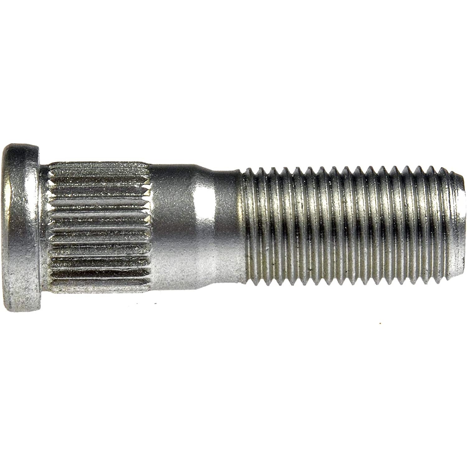 1/2-20 Serrated Wheel Stud - .543 In. Knurl, 1-29/32 In. Length - 610-394 AutoGrade Series Wheel Stud - Direct Fit, Sold Individually - DORMAN 1/2"-20 Wheel Lug Stud for Saab - Silver - Dorman 610-394 1/2-20 Serrated Wheel Stud - .543 in. Knurl, 1-29/32 in. Length Compatible with Select Saab Models, 10 Pack - WHEEL STUD - 1/2-20 Serrated Wheel Stud - .543 In. Knurl, 1-29/32 In. Length - Wheel Stud - Wheel Bolt - These wheel lug studs are made of carbon steel and tested to demanding automotive industry standards to ensure strength, longevity and safety. - Saab 900 1987-79, Saab 95 1973-71, Saab 96 1973-71, Saab 99 1980-71, Saab Sonett 1974-71 - Wheel Stud: Serrated, 1/2-20 Thread Size, Right Hand Thread (sold by each)