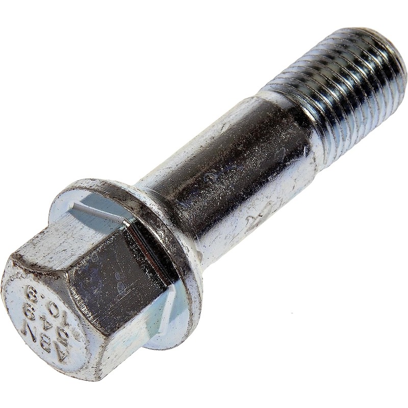 610-549 AutoGrade Series Wheel Stud - Direct Fit, Sold individually - Dorman 610-549 M14-1.50 Wheel Bolt - 17mm Hex, 45.5mm Thread Length Compatible with Select Maybach / Mercedes-Benz Models, 10 Pack - M14-1.50 Wheel Bolt - 17mm Hex, 45.5mm Thread Length - Wheel Bolt: M14-1.50 Thread Size, Ball Seat Style, 17 mm Hex Size, Silver (sold by each) - WHEEL BOLT - M14-1.50 Wheel Bolt - 17mm Hex, 45.5mm Thread Length - Wheel Bolt - This replacement wheel lug bolt matches the original equipment hard wear dimensions for a reliable fit. Made of quality materials to ensure safe installation of the wheel under all conditions. - Maybach 2012-06, Mercedes-Benz 2023-97, Mercedes-Benz 1995-94