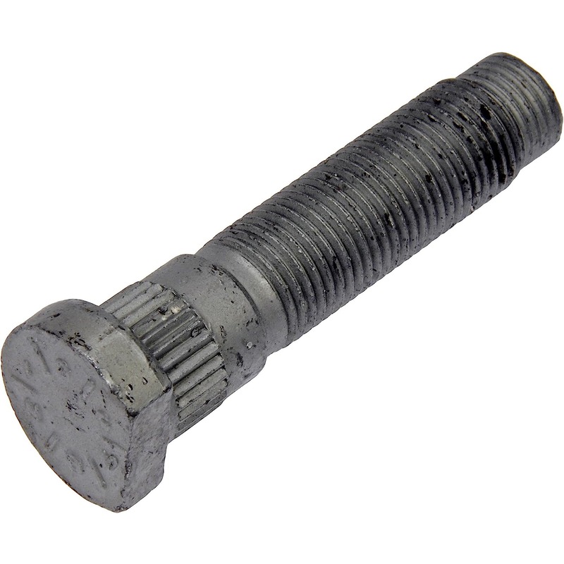 610-561.1 AutoGrade Series Wheel Stud - Direct Fit, Sold Individually - Dorman - Autograde 610-561.1 1/2-20 Serrated Wheel Stud - .550 In. Knurl 2.2 In. Length - Dorman Wheel Stud 610-561.1 - Wheel Stud - 1/2-20 Serrated Wheel Stud - .550 In. Knurl, 2.2 In. Length - Wheel Bolt - These wheel lug studs are made of carbon steel and tested to demanding automotive industry standards to ensure strength, longevity and safety. - Ford 2019-09, Lincoln 2019-09 - Wheel Stud: Serrated, 1/2-20 Thread Size, Right Hand Thread, 1 Pack