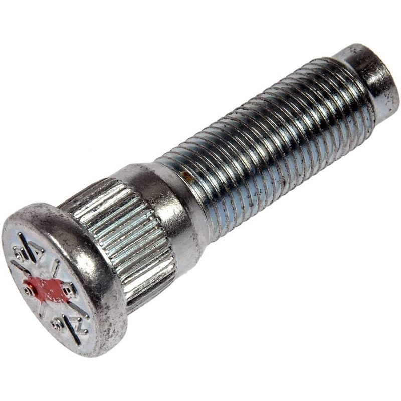 610-569.1 AutoGrade Series Wheel Stud - Direct Fit, Sold Individually - Dorman - Autograde 610-569.1 1/2-20 Serrated Wheel Stud - 0.627 In. Knurl 1.9 In. Length - Dorman Wheel Stud 610-569.1 - Wheel Stud - 1/2-20 Serrated Wheel Stud - 0.627 In. Knurl, 1.9 In. Length - Wheel Bolt - These wheel lug studs are made of carbon steel and tested to demanding automotive industry standards to ensure strength, longevity and safety. - Dodge Nitro 2012-07, Jeep Liberty 2013-08, Jeep Wrangler 2017-07, Jeep Wrangler JK 2018 - Wheel Stud: Serrated, 1/2-20 Thread Size, Right Hand Thread, 1 Pack