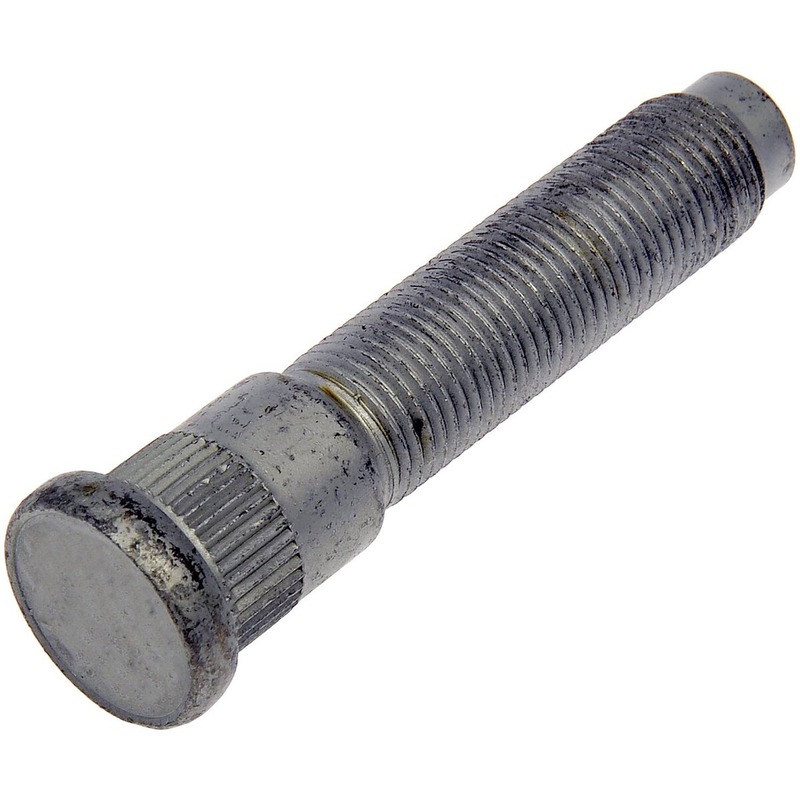 610-618.1 AutoGrade Series Wheel Stud - Direct Fit, Sold Individually - Dorman Wheel Stud 610-618.1 - Wheel Stud - 9/16-18 Serrated Wheel Stud - 0.685 In Knurl, 2.925" Length - Wheel Bolt - These wheel lug studs are made of carbon steel and tested to demanding automotive industry standards to ensure strength, longevity and safety. - Dodge Ram 3500 2010-09, Ram 3500 2011