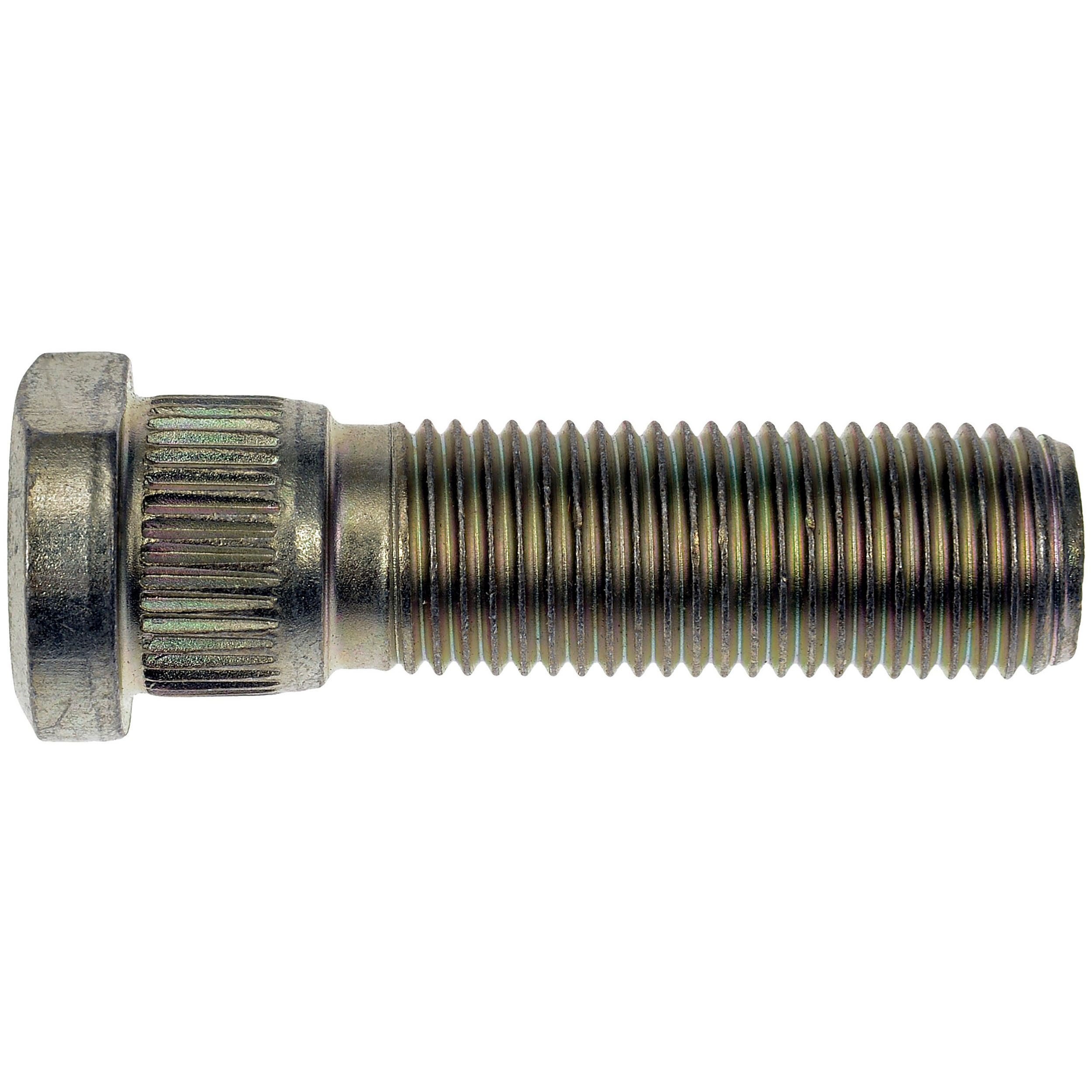 610-620 AutoGrade Series Wheel Stud - Direct Fit, Sold individually - Dorman 610-620 M14-1.50 Serrated Wheel Stud With Clipped Head - 15.90mm Knurl, 55.50mm Length Compatible with Select Ford/Lincoln Models, Pack of 10 - Dorman - Autograde Wheel Lug Stud 610-620 - M14-1.50 Serrated Wheel Stud With Clipped Head - 15.90mm Knurl , 55.50mm Length - M14-1.50 Serrated Wheel Stud with Clipped Head - 15.90mm Knurl , 55.50mm Length (sold by each) - Wheel Stud - M14-1.50 Serrated Wheel Stud With Clipped Head - 15.90mm Knurl , 55.50mm Length - Wheel Bolt - These wheel lug studs are made of carbon steel and tested to demanding automotive industry standards to ensure strength, longevity and safety. - Ford 2023-15, Lincoln 2023-16