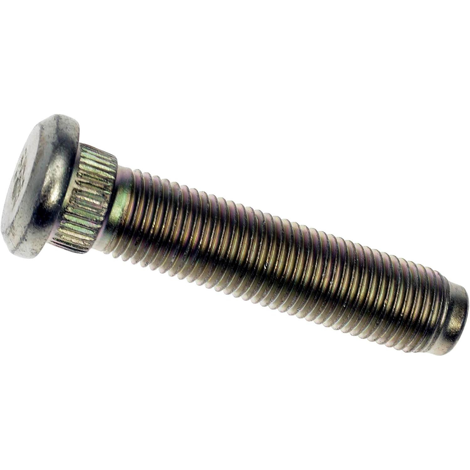 610-627.1 AutoGrade Series Wheel Stud - Direct Fit, Sold individually - Dorman - Autograde Wheel Lug Stud 610-627.1 - M14-1.50 Serrated Wheel Stud - 15.75 mm Knurl, 70.50 mm Length - Wheel Stud - M14-1.50 Serrated Wheel Stud - 15.75 mm Knurl, 70.50 mm Length - Wheel Bolt - These wheel lug studs are made of carbon steel and tested to demanding automotive industry standards to ensure strength, longevity and safety. - Ford 2023-18