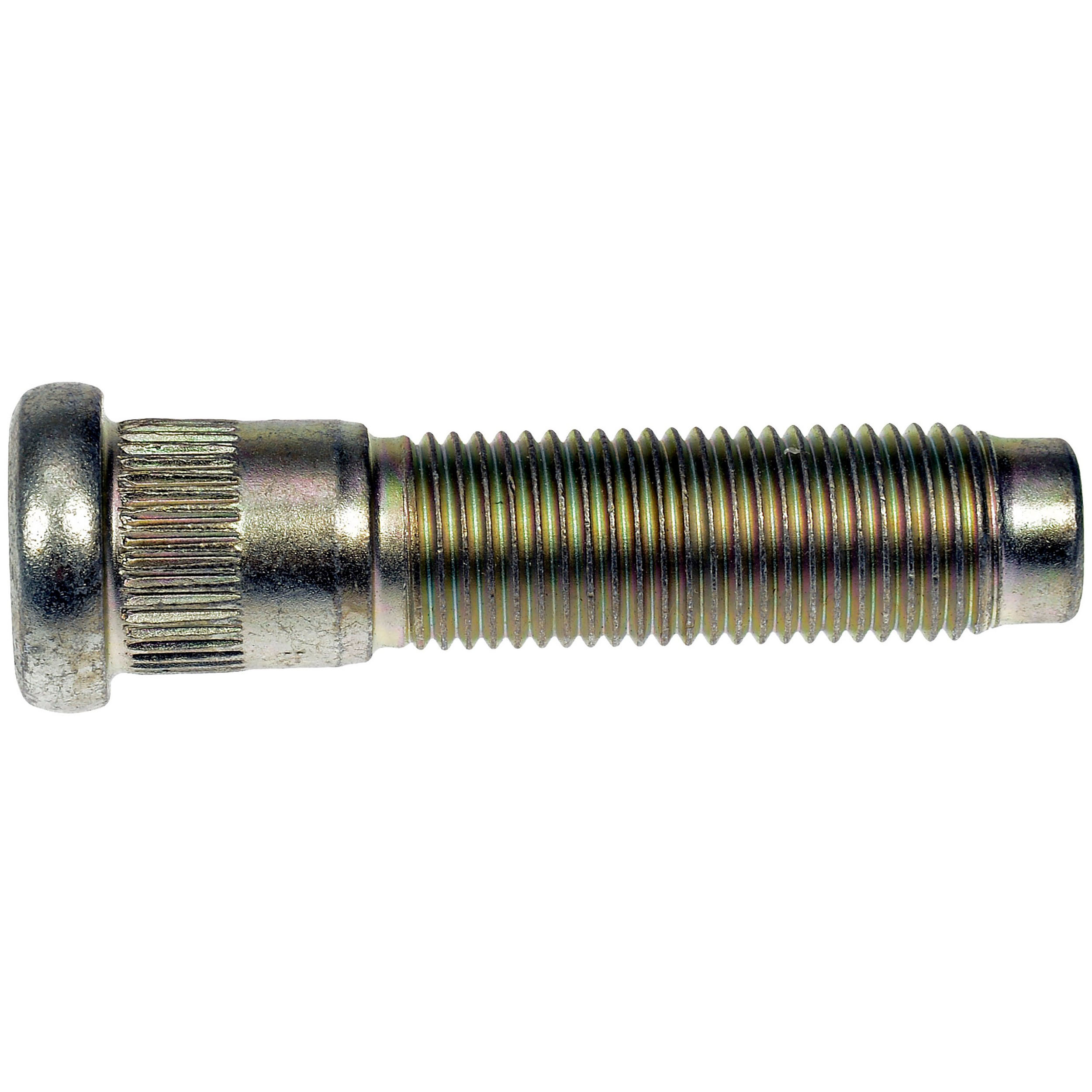 610-637 AutoGrade Series Wheel Stud - Direct Fit, Sold Individually - Dorman 610-637 Rear M14-1.50 Serrated Wheel Stud - 15.75mm Knurl, 65mm Length Compatible with Select Jeep Models, Pack of 10 - Dorman - Autograde Wheel Lug Stud 610-637 - M14-1.50 Serrated Wheel Stud - 15.75mm Knurl, 65mm Length - M14-1.50 Serrated Wheel Stud - 15.75mm Knurl, 65mm Length (sold by each) - Wheel Stud - M14-1.50 Serrated Wheel Stud - 15.75mm Knurl, 65mm Length - Wheel Bolt - These wheel lug studs are made of carbon steel and tested to demanding automotive industry standards to ensure strength, longevity and safety. - Jeep Gladiator 2023-20, Jeep Wrangler 2019-18