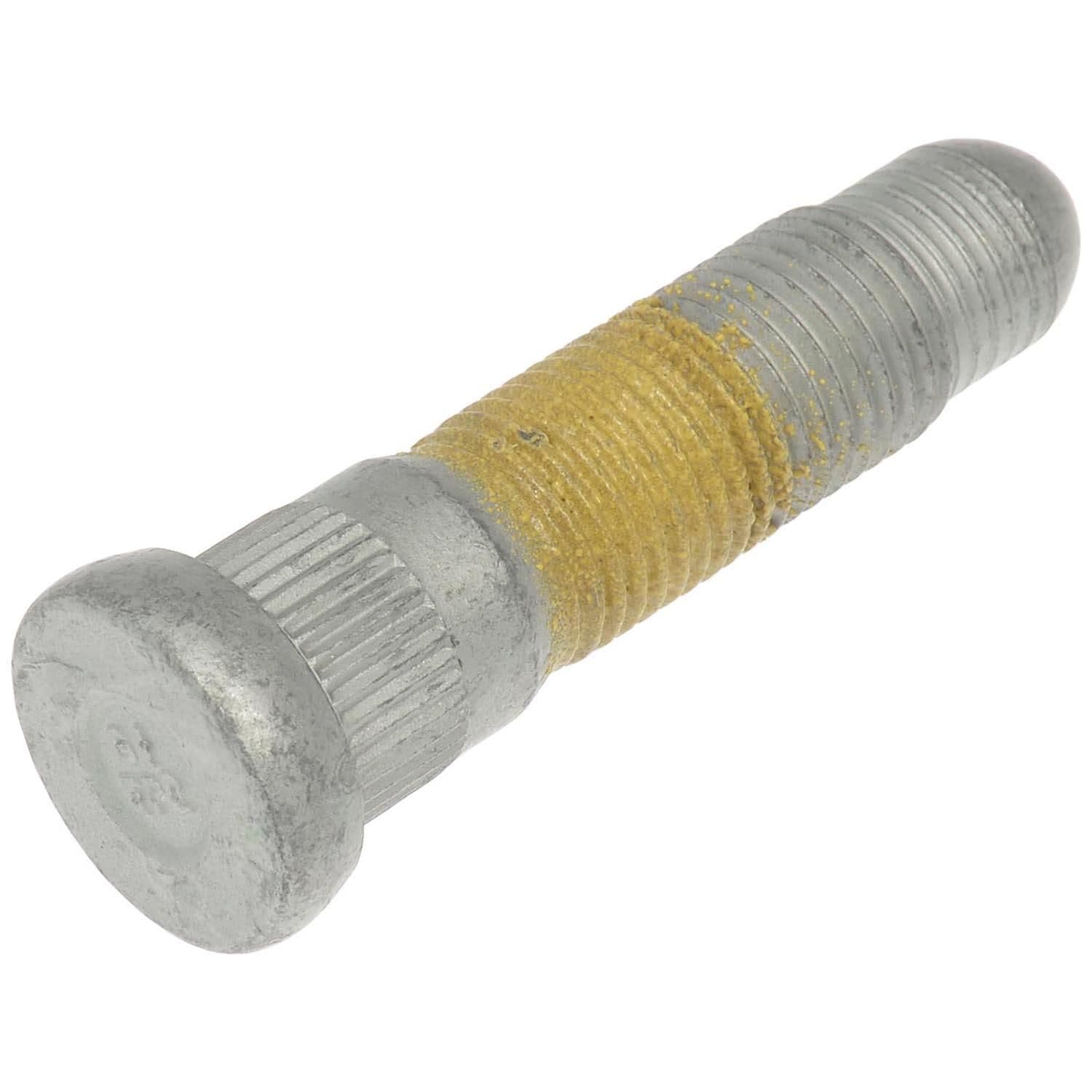 610-661.1 Wheel Stud - Direct Fit, Sold individually - Dorman - Autograde Wheel Lug Stud 610-661.1 - M14-1.50 Serrated Wheel Stud - 15.8mm Knurl, 64mm Length - Wheel Stud - M14-1.50 Serrated Wheel Stud - 15.8mm Knurl, 64mm Length - Wheel Bolt - These wheel lug studs are made of carbon steel and tested to demanding automotive industry standards to ensure strength, longevity and safety. - Cadillac 2020-17, Chevrolet 2020-18, GMC 2020-17