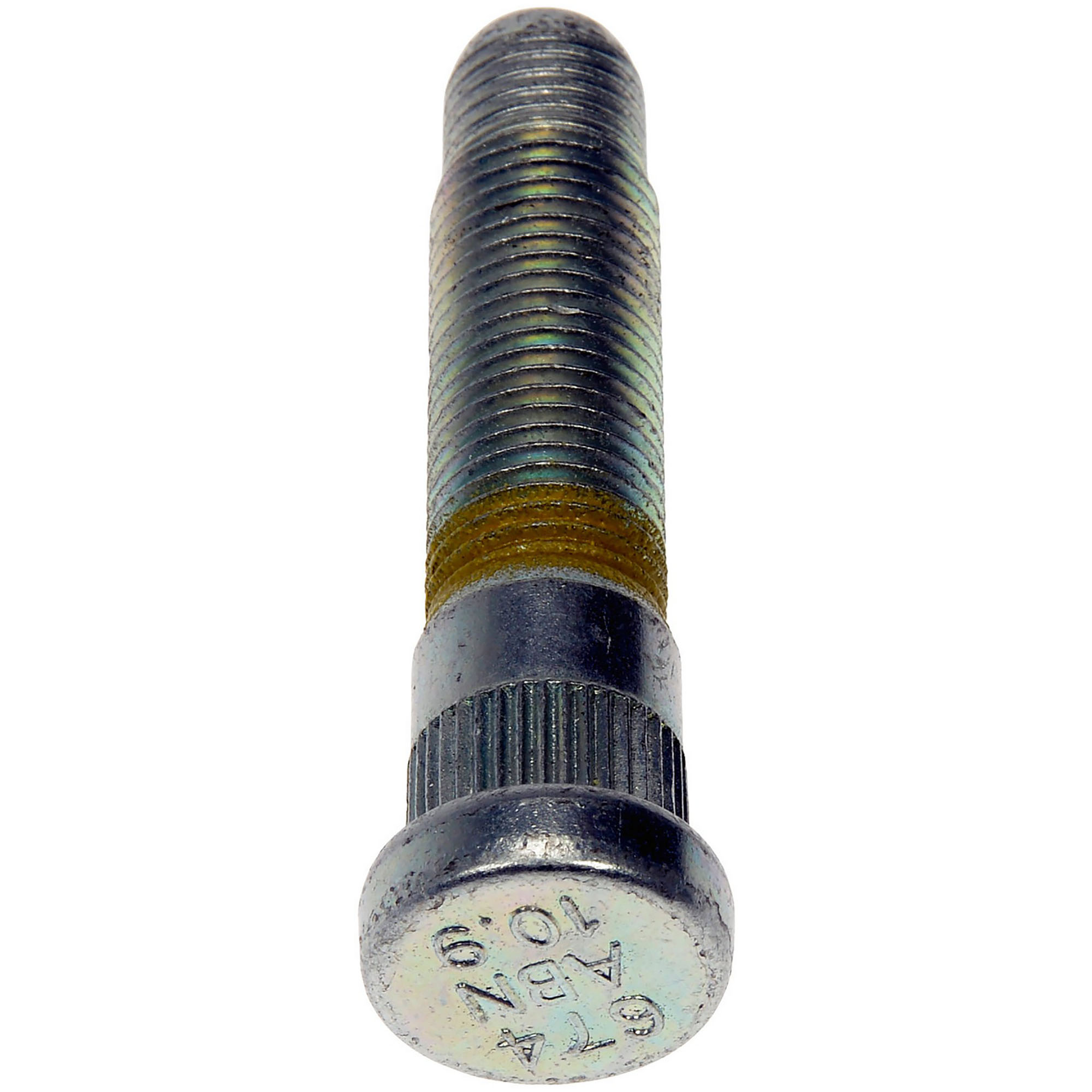 610-674 AutoGrade Series Wheel Stud - Direct Fit, Sold individually - Dorman 610-674 Front Wheel Lug Stud Compatible with Cadillac/Chevrolet/GMC Models (Pack of 10) - Dorman - Autograde Wheel Lug Stud 610-674 - M14-1.50 Serrated Wheel Stud - 15.8mm Knurl, 71mm Length - M14-1.50 Serrated Wheel Stud - 15.8mm Knurl, 71mm Length (sold by each) - Wheel Stud - M14-1.50 Serrated Wheel Stud - 15.8mm Knurl, 71mm Length - Wheel Bolt - These wheel lug studs are made of carbon steel and tested to demanding automotive industry standards to ensure strength, longevity and safety. - Cadillac 2023-21, Chevrolet 2023-19, GMC 2024-19