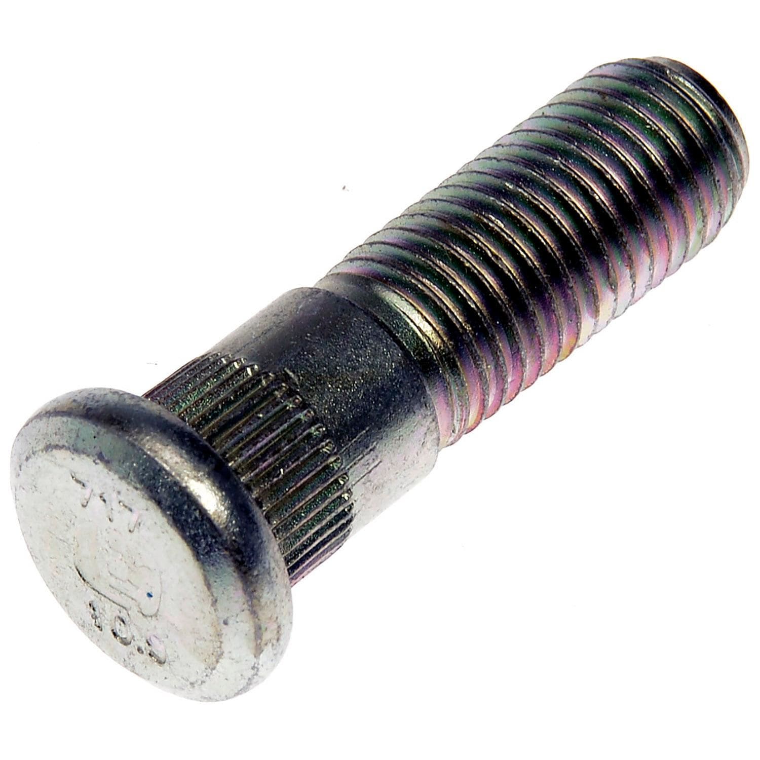 610-717.1 Wheel Stud - Direct Fit, Sold individually - Dorman - Autograde Wheel Lug Stud 610-717.1 - M12-1.50 Serrated Wheel Stud - 12.90 mm Knurl, 46 mm Length - Wheel Studs - M12-1.50 Serrated Wheel Stud - 12.90 mm Knurl, 46 mm Length - Wheel Bolt - These wheel lug studs are made of carbon steel and tested to demanding automotive industry standards to ensure strength, longevity and safety. - Ford 2013-11, Infiniti 2023-11, Nissan 2023-12