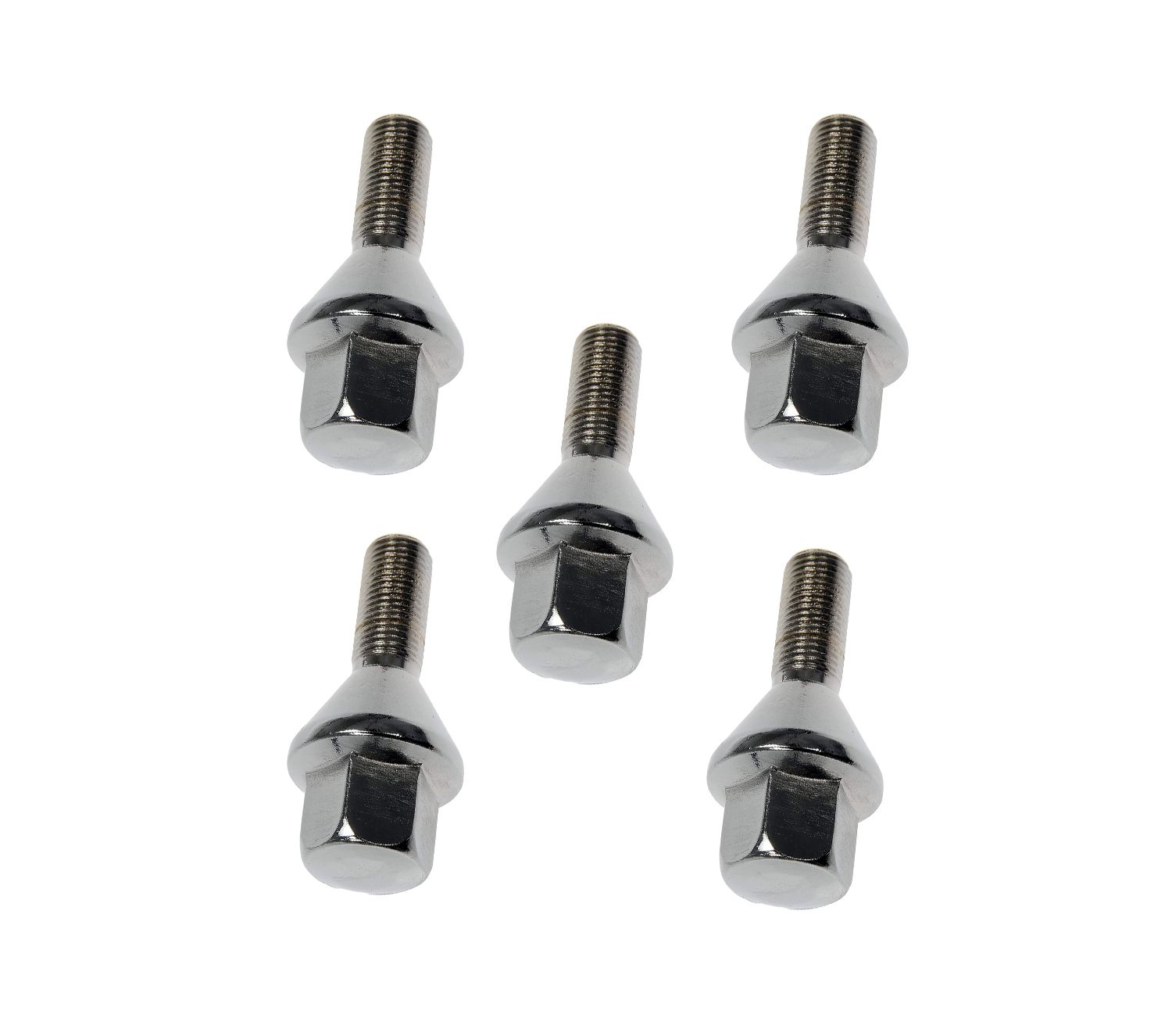 611-005 AutoGrade Series Lug Bolt - Direct Fit - Dorman 611-005 M12-1.25 Wheel Bolt - 19mm Hex, 23mm Thread Length Compatible with Select Chrysler / Dodge / Jeep Models, (Pack of 5) (OE FIX) - M12-1.25 Wheel Bolt - 19mm Hex, 23mm Thread Length - Wheel Bolt: M12-1.25 Thread Size, Conical - 60 Deg. Seat Style, 19 mm Hex Size, Chrome (sold by each) - Wheel Lug Bolt - M12-1.25 Wheel Bolt - 19mm Hex, 23mm Thread Length - Wheel Bolt - The original lug bolt on certain vehicles has a failure-prone two-piece design that makes rust common and repair difficult. This Dorman OE FIX replacement has a one-piece, carbon steel design to prevent future problems. - Chrysler 200 2017-15, Dodge Dart 2016-13, Jeep Cherokee 2023-14, Jeep Compass 2023-18