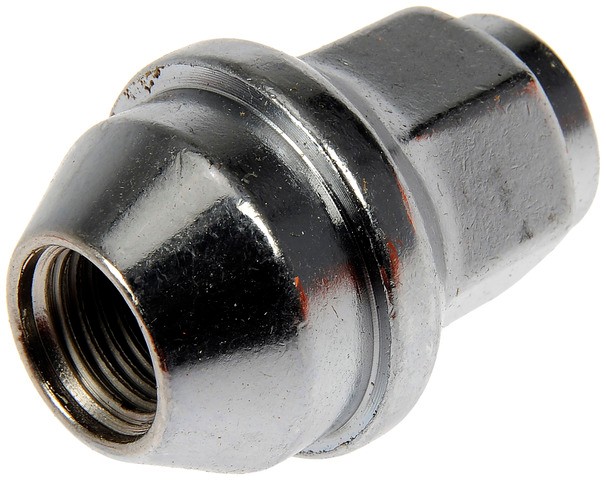 611-008.1 AutoGrade Series Lug Nut - Chrome, Medium Carbon Steel, Dometop Capped Nut, M14-1.50 Direct Fit, Sold individually - Dorman 611-008.1: Wheel Nut M14-1.50 Metric - 21mm Hex, 44.5mm Length - Dorman - Autograde Wheel Lug Nut 611-008.1 - Wheel Lug Nut - Wheel Nut M14-1.50 Metric - 21mm Hex, 44.5mm Length - Lug Nut - The original lug nuts on certain vehicles have a failure-prone two-piece design that makes warping common and removal difficult. There's often a thin veneer that gets damaged with repeated use, and if moisture gets underneath it can cause the cover to bulge. Those failures can make the nuts difficult or impossible to remove, and if they get stuck, removing them usually requires damaging the wheel itself. This Dorman OE FIX replacement matches the OE fit and function but has a one-piece, carbon steel design to prevent similar issues from happening in the future. - Ford 2023-15, Lincoln 2023-15
