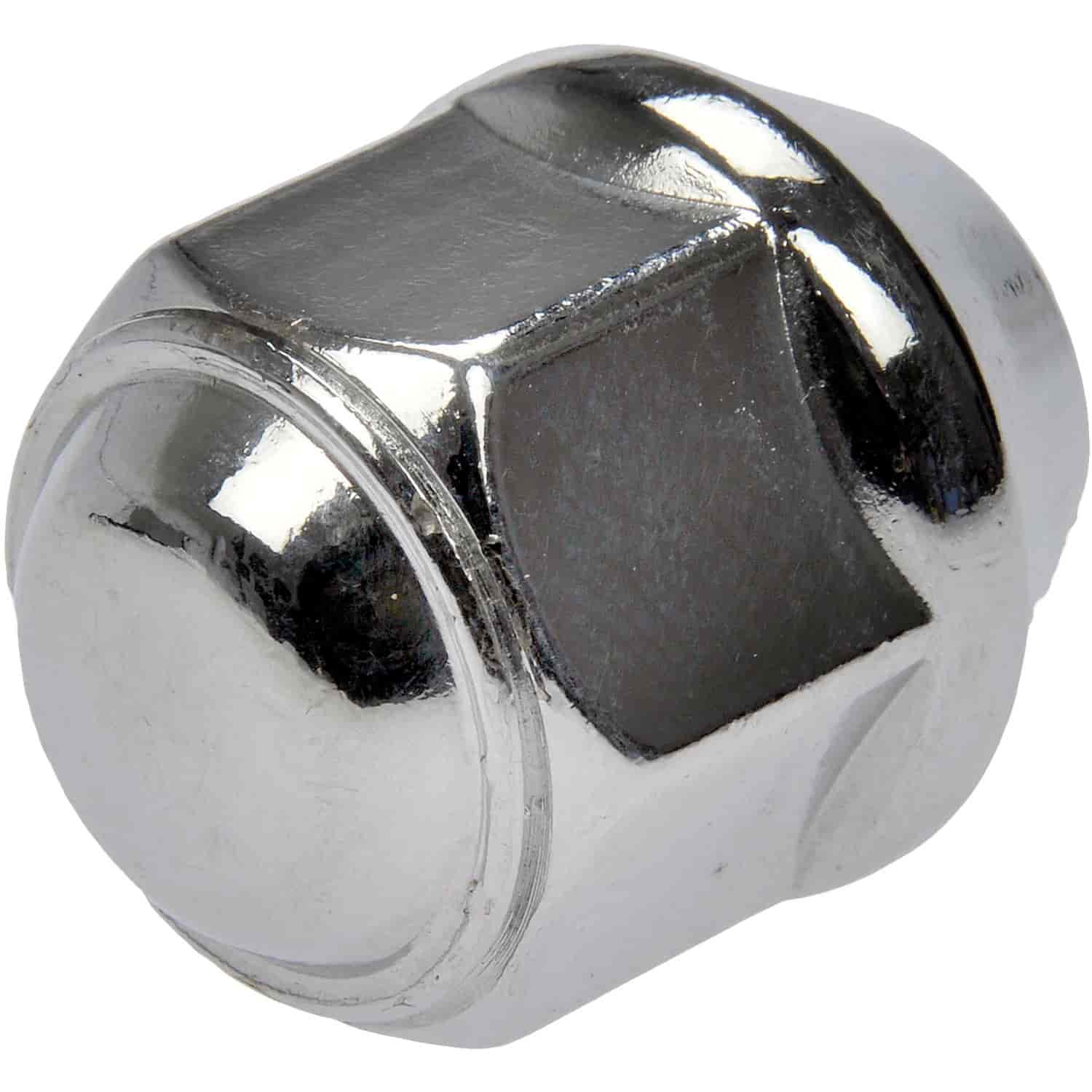611-073 AutoGrade Series Conical Lug Nut - Natural, Steel, Dometop Capped Nut, 1/2-20 in. Direct Fit, Sold individually - DORMAN 1/2"-20 Wheel Lug Nut for Chevrolet - Gray - Dorman 611-073 Wheel Nut 1/2-20 Dometop - 13/16 In. Hex, 1-1/8 In. Length Compatible with Select Models, 10 Pack (OE FIX) - Wheel Lug Nut: 1/2-20 Thread, Conical 60, Dometop, 1.125" Length, Natural (sold by each) - Wheel Nut 1/2-20 Dometop - 13/16 In. Hex, 1-1/8 In. Length - Wheel Nut 1/2-20 Dometop - 13/16 In. Hex, 1-1/8 In. Length - Lug Nut - The original lug nuts on certain vehicles have a failure-prone two-piece design that makes warping common and removal difficult. There's often a thin veneer that gets damaged with repeated use, and if moisture gets underneath it can cause the cover to bulge. Those failures can make the nuts difficult or impossible to remove, and if they get stuck, removing them usually requires damaging the wheel itself. This Dorman OE FIX replacement matches the OE fit and function but has a one-piece, carbon steel design to prevent similar issues from happening in the future. - Buick 1990-64, Chevrolet 1995-71, GMC 1995-71, Oldsmobile 1985-71, Pontiac 1986-83, Pontiac 1981-60