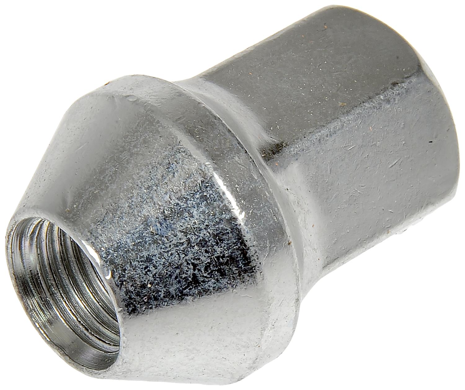 611-236FK AutoGrade Series Wheel Lock Set - Kit - Dorman 611-236FK Wheel Nut Kit M14-1.50 Flattop Nut-22 mm Hex, 44.5 mm Length with Lock Compatible with Select Models (OE FIX) - Dorman - Autograde Wheel Lug Nut 611-236FK - Full Car WHL Nut Kit - Wheel Nut Kit M14-1.50 Flattop Nut-22 mm Hex, 44.5 mm Length With Lock - Lug Nut - The original lug nuts on certain vehicles have a failure-prone two-piece design that makes warping common and removal difficult. There's often a thin veneer that gets damaged with repeated use, and if moisture gets underneath it can cause the cover to bulge. Those failures can make the nuts difficult or impossible to remove, and if they get stuck, removing them usually requires damaging the wheel itself. This Dorman OE FIX replacement matches the OE fit and function but has a one-piece, carbon steel design to prevent similar issues from happening in the future. - General Motors 2023-00 - Wheel Lug Nut & Lock Set: M14-1.50 Thread, Conical 60, Flattop, 1.65; 1.75" L, Chrome, 20 Nuts/4 Locks/1 Key - Wheel Nut Kit M14-1.50 Flattop Nut-22 mm Hex, 44.5 mm Length With Lock