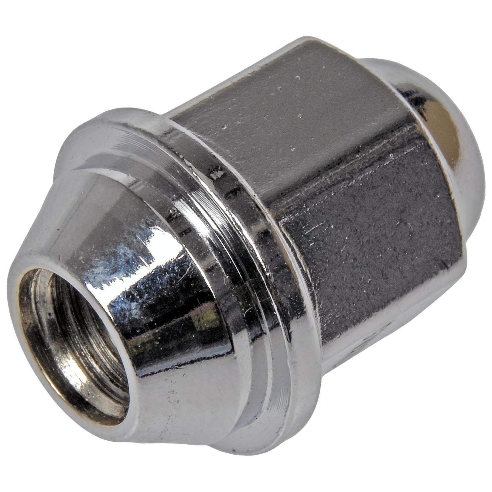 611-315.1 AutoGrade Series Lug Nut - Chrome, Steel, Acorn, M12-1.5 Direct Fit, Sold individually - Dorman 611-315.1: Wheel Nut M12-1.5 Acorn - 21 Mm Hex, 34.8 Mm Length - Dorman Wheel Nut 611-315.1 - Wheel Lug Nut: M12-1.50 Thread, Conical 60, Acorn, 1.37" Length, Chrome, 1 Pack - WHEEL NUT M12-1.50 - Wheel Nut M12-1.5 Acorn - 21 Mm Hex, 34.8 Mm Length - Lug Nut - These wheel lug nuts are designed to match the fit, function and performance of the original equipment hardware on specified vehicles. They are engineered from durable materials to exacting specifications for long service life and a perfect fit. - Dodge 2014-07, Hyundai 2023-07, Kia 2023-06, Ram 2014