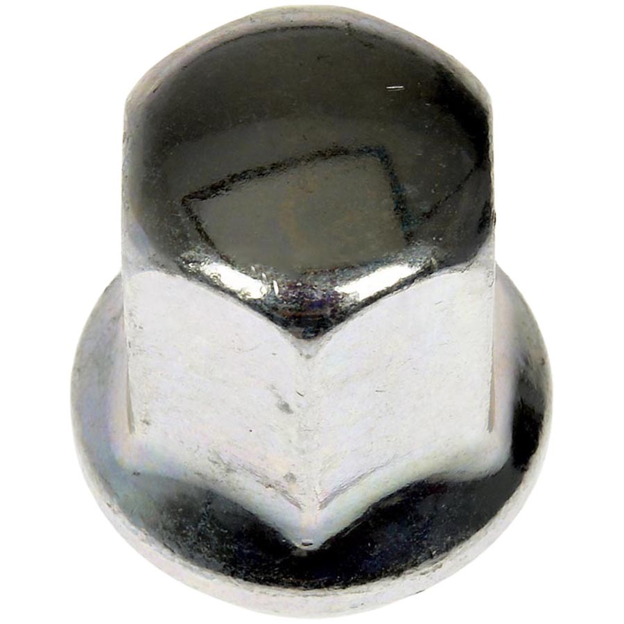 611-330.1 AutoGrade Series Lug Nut - Natural, Steel, Dometop Capped Nut, M14-1.50 Direct Fit, Sold Individually - Dorman 611-330.1: Wheel Nut M14-1.50 Capped - 22 Mm Hex, 38.5 Mm Length - Dorman - Autograde Wheel Lug Nut 611-330.1 - DORMAN M14-1.5 Hex Capped Wheel Lug Nut - Wheel Lug Nut: M14-1.50 Thread, Conical 60, Dometop, 1.512" Length, Natural, 1 Pack - Wheel Nut M14-1.50 Capped - 22 Mm Hex, 38.5 Mm Length - Wheel Nut M14-1.50 Capped - 22 Mm Hex, 38.5 Mm Length - Lug Nut - The original lug nuts on certain vehicles have a failure-prone two-piece design that makes warping common and removal difficult. There's often a thin veneer that gets damaged with repeated use, and if moisture gets underneath it can cause the cover to bulge. Those failures can make the nuts difficult or impossible to remove, and if they get stuck, removing them usually requires damaging the wheel itself. This Dorman OE FIX replacement matches the OE fit and function but has a one-piece, carbon steel design to prevent similar issues from happening in the future. - Dodge 2023-11, Jeep 2023-11, Ram 2023-12