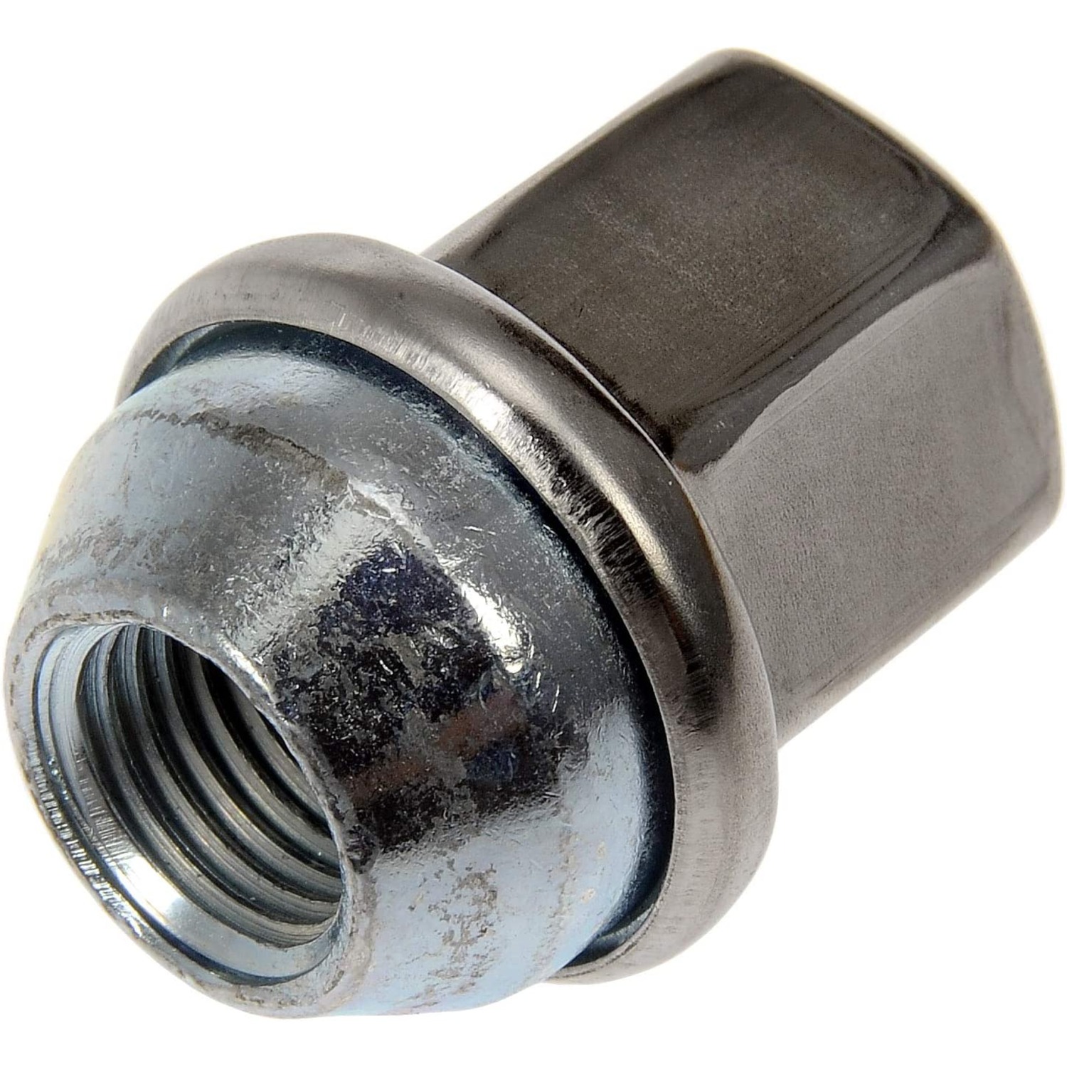 611-330 AutoGrade Series Lug Nut - Natural, Steel, Dometop Capped Nut, M14-1.50 Direct Fit, Sold Individually - Dorman 611-330 Wheel Nut M14-1.50 Capped - 22 Mm Hex, 38.5 Mm Length Compatible with Select Dodge / Jeep / Ram Models, 10 Pack (OE FIX) - DORMAN M14-1.5 Wheel Lug Nut for Dodge - Gray - Dorman Wheel Nut 10 Piece 611-330 - Wheel Lug Nut: M14-1.50 Thread, Conical 60, Dometop, 1.512" Length, Natural (sold by each) - Wheel Nut M14-1.50 Capped - 22 Mm Hex, 38.5 Mm Length - Wheel Nut M14-1.50 Capped - 22 Mm Hex, 38.5 Mm Length - Lug Nut - The original lug nuts on certain vehicles have a failure-prone two-piece design that makes warping common and removal difficult. There's often a thin veneer that gets damaged with repeated use, and if moisture gets underneath it can cause the cover to bulge. Those failures can make the nuts difficult or impossible to remove, and if they get stuck, removing them usually requires damaging the wheel itself. This Dorman OE FIX replacement matches the OE fit and function but has a one-piece, carbon steel design to prevent similar issues from happening in the future. - Dodge 2023-11, Jeep 2023-11, Ram 2023-12