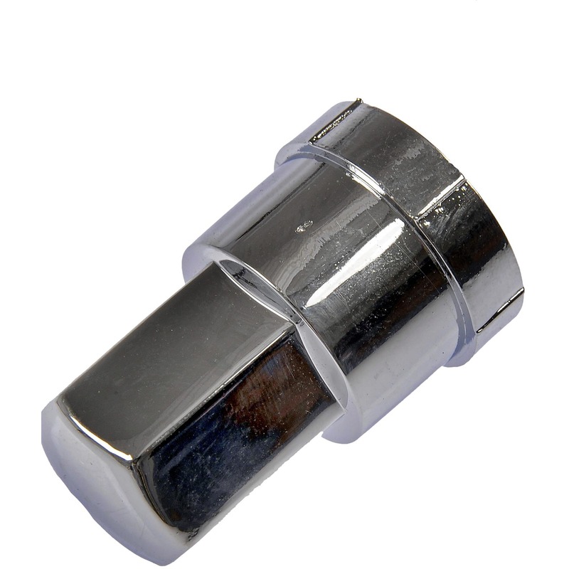 611-632 AutoGrade Series Lug Nut Cover - Chrome, Plastic, Direct Fit, Set of 5 - Chrome Wheel Nut Cover M24-2.0, Hex 3/4 In. - Dorman Wheel Nut Covers 611-632 - Wheel Lug Nut Cover: M24-2.0 Thread, 3/4" Hex, 1.74 in Depth, Plastic, Chrome (sold by each) - WHEEL NUT COVER - Chrome Wheel Nut Cover M24-2.0, Hex 3/4 In. - Lug Nut Cover - This wheel fastener cover is designed to precisely fit the factory wheel hardware while providing a clean, finished appearance. Made of quality materials for durability, this cover has been dimensionally validated for specific applications. - Chevrolet 1990-87, Oldsmobile 1999-95, Oldsmobile 1988-82, Pontiac 1999-91