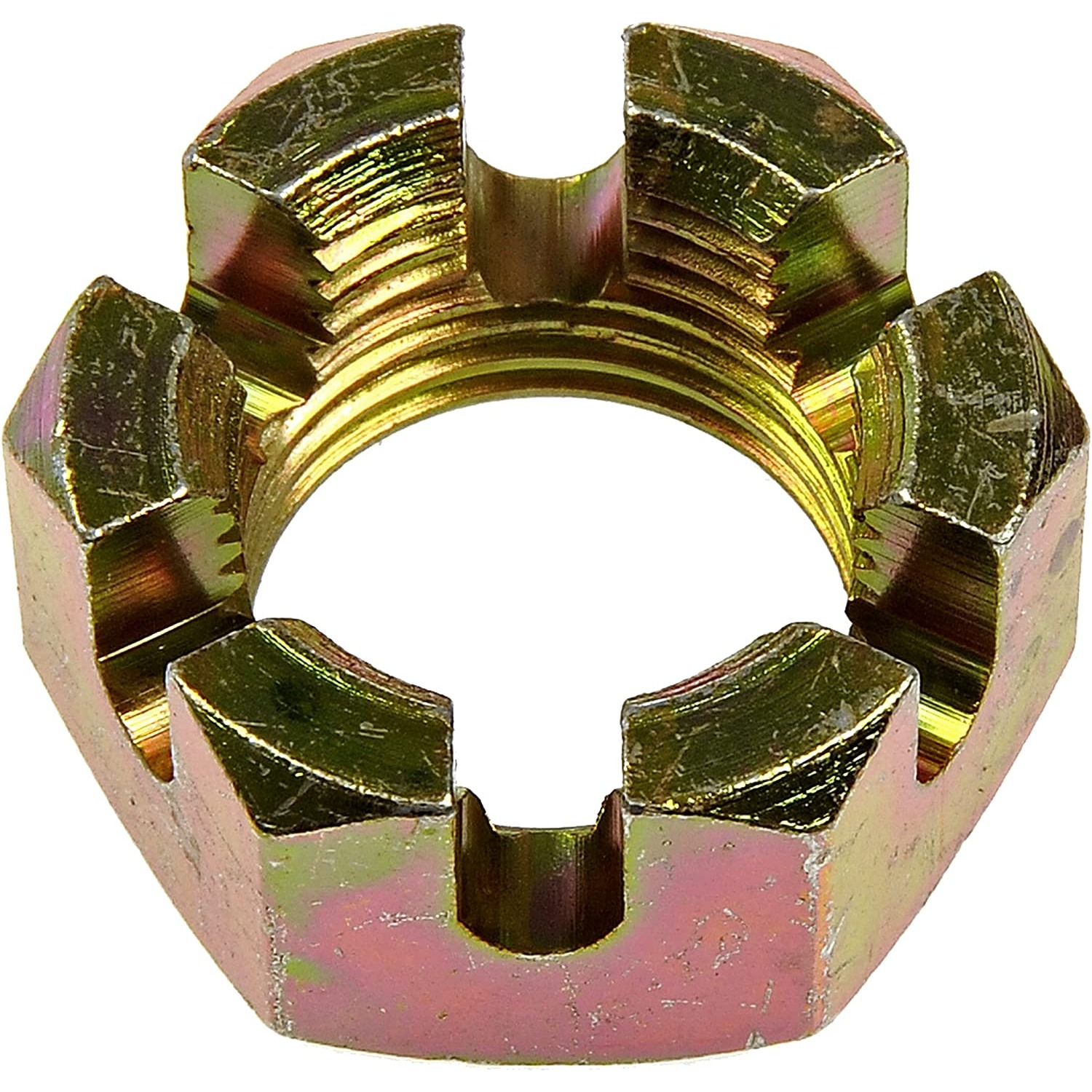 615-016 Spindle Nut - Direct Fit - DORMAN 3/4"-16 Spindle Nut - Dorman 615-016 Front Spindle Nut 3/4 In.-16 Hex 1-1/16 In. Compatible with Select Chrysler / Dodge / Plymouth Models, 5 Pack - Dorman Spindle Lock Nut Kit 615-016 - Spindle Nut 3/4 In.-16 Hex 1-1/16 In. - Spindle Nut 3/4 In.-16 Hex 1-1/16 In. (sold by each) - SPINDLE NUT - Spindle Nut 3/4 In.-16 Hex 1-1/16 In. - Wheel Bearing Nut - Hub Nut - Axle Nut - This spindle nut is designed to match the fit and function of the original part on specified vehicles. Made of quality materials, it is engineered for reliable performance. - Chrysler 1965-46, Chrysler 1942-36, Dodge 1965-36, Plymouth 1965-46, Plymouth 1942-36