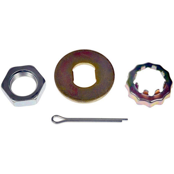 615-017 Spindle Nut - Direct Fit - Dorman 615-017: Spindle Lock Nut Kit - Dorman Spindle Lock Nut Kit 615-017 - Spindle Lock Nut Kit