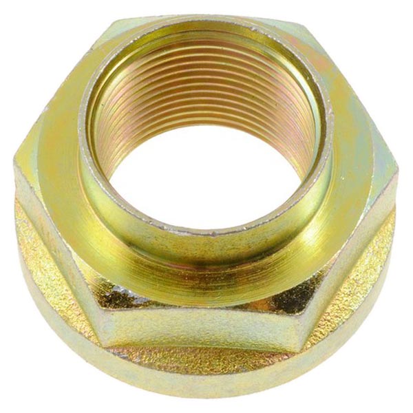 615-110.1 Spindle Nut - Direct Fit - AXLE/SPINDLE NUT - Spindle Nut M24-1.5 Hex Size 36mm - Wheel Bearing Nut - Hub Nut - Axle Nut - This spindle nut is designed to match the fit and function of the original part on specified vehicles. Made of quality materials, it is engineered for reliable performance. - Acura 2019-92, Acura 1990-86, Honda 2019-88 - Dorman (615-110.1) 36mm Hex Size x M24-1.5 Thread Size Spindle Nut - Dorman Spindle Lock Nut Kit 615-110.1 - Spindle Nut M24-1.5 Hex Size 36mm
