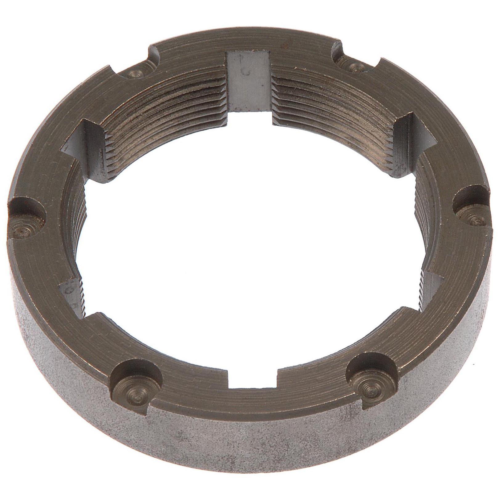 615-132.1 Spindle Nut - Direct Fit - Dorman 615-132.1: Spindle Nut 2 In.-16 Hex Size 2-5/8 In. - Dorman Spindle Lock Nut Kit 615-132.1 - Spindle Nut 2 In.-16 Hex Size 2-5/8 In. - Wheel Bearing Nut - Axle Nut - Hub Nut - This spindle nut is designed to match the fit and function of the original part on specified vehicles. Made of quality materials, it is engineered for reliable performance. - Chevrolet 2019-80, GMC 2019-80, Mercury 2002-93, Nissan 2002-93