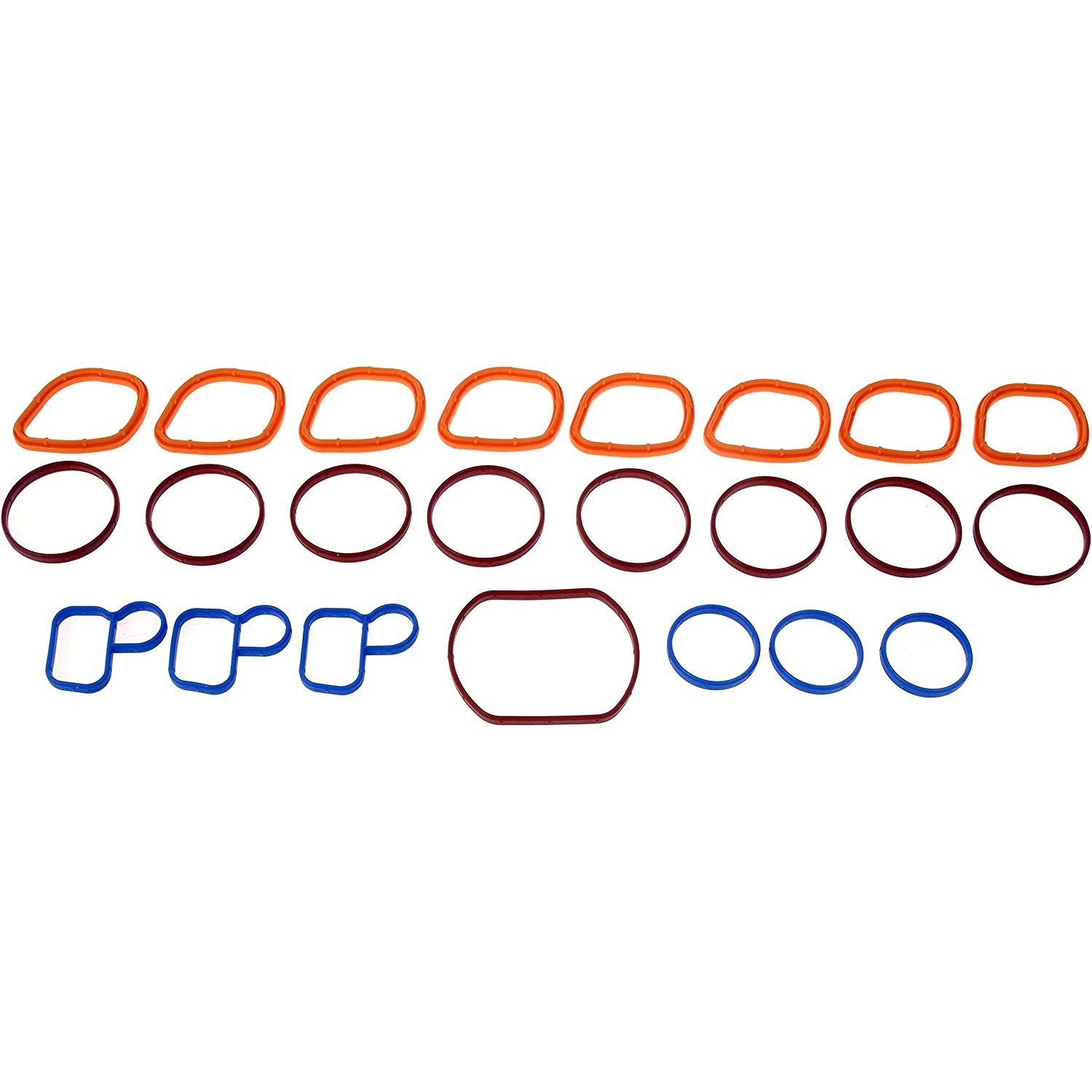 615-175GA OE Solutions Series Intake Manifold Gasket - Set - Dorman 615-175GA Engine Intake Manifold Gasket Set Compatible with Select Ford / Lincoln / Mercury Models,3 x 4.5 x 4.5 inches - Dorman Intake Manifold Gasket 615-175GA - Engine Intake Manifold Gasket Set Fits select: 2007-2010 FORD F150, 1996-2011 MERCURY GRAND MARQUIS - Ford Intake Gasket Kit - New Design And Old Design - INTAKE GASKET KIT - Ford Intake Gasket Kit - New Design And Old Design - Intake Manifold Gasket - This engine intake manifold gasket set is designed to match the original gaskets required to reseal and restore proper function to the intake manifold on specified vehicles. - Ford 2014-96, Lincoln 2011, Lincoln 2009-96, Mercury 2011-96 - Upper Intake Manifold Gasket Set: 23 Piece Set
