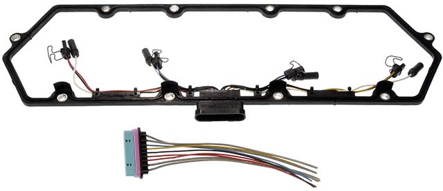 615-201 Driver or Passenger Side Valve Cover Gasket, 7.3L, 8Cyl OE Solutions Series - Diesel Valve Cover Gasket Kit - Dorman 615-201 Engine Valve Cover Gasket Compatible with Select Ford / IC Corporation / International Models , Black, Left, Right - Dorman Valve Cover Gasket 615-201 - Silicon Valve Cover Gasket Set: Exact Fit, 3 Pieces - VALVE CVR GASKET - Diesel Valve Cover Gasket Kit - Engine Gasket - Valve Cover Gasket - Gasket - This valve cover gasket is designed to precisely match the original equipment gasket for specific engine applications. Made of durable materials, this gasket provides a long-lasting seal under extreme underhood conditions. - Ford 2004-98, IC Corporation 2002, International 2002-98