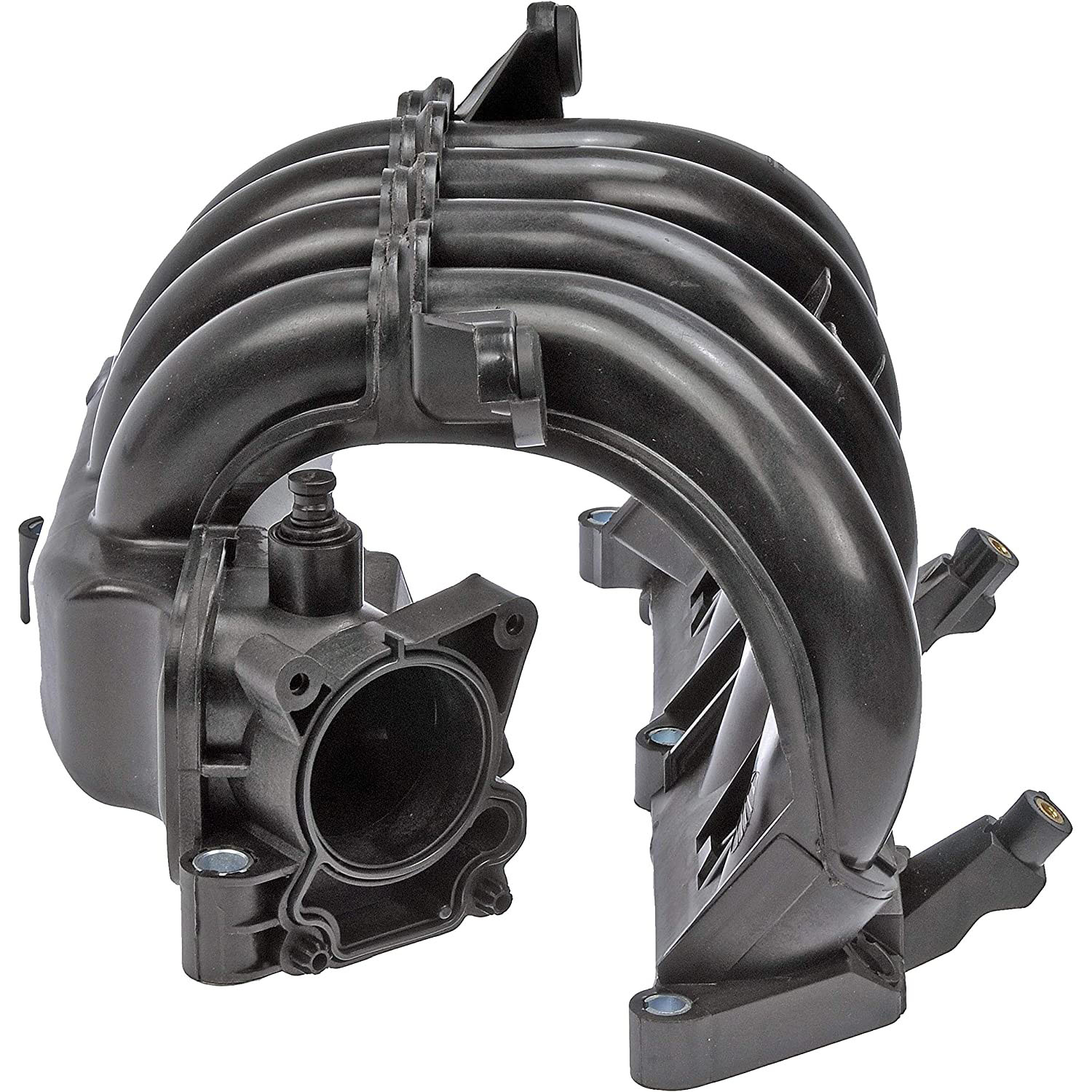 615-911 OE Solutions Series Intake Manifold - Dorman Intake Manifold 615-911 - Intake Manifold - Upper Plastic Intake Manifold - Includes Gaskets - Plenum - This engine intake manifold was precision-engineered and durably manufactured to match the fit and function of the original manifold on specified vehicles. It is thoroughly tested to ensure top-quality OEM construction and superior reliability. - Ford Fiesta 2014-02, Ford Ka 2007-01 - Upper Plastic Intake Manifold - Includes Gaskets