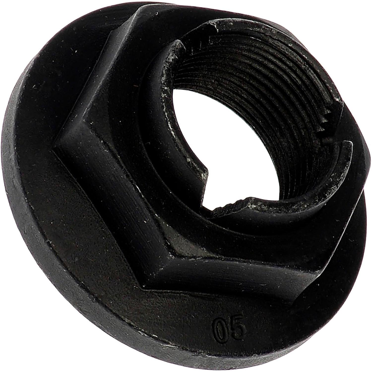 615-977 AutoGrade Series Axle Nut - Axle/Spindle Nut - Spindle Nut M24-1.5 Hex Size 35.6 mm - Wheel Bearing Nut - Axle Nut - Hub Nut - This spindle nut is designed to match the fit and function of the original part on specified vehicles. Made of quality materials, it is engineered for reliable performance. - Buick 2020-10, Cadillac 2021-11, Chevrolet 2021-10, GMC 2021-18, Saab 2011-10 - Dorman 615-977: Spindle Nut M24-1.5 Hex Size 35.6 mm - Dorman - Autograde Spindle Nut 615-977 - Spindle Nut M24-1.5 Hex Size 35.6 mm